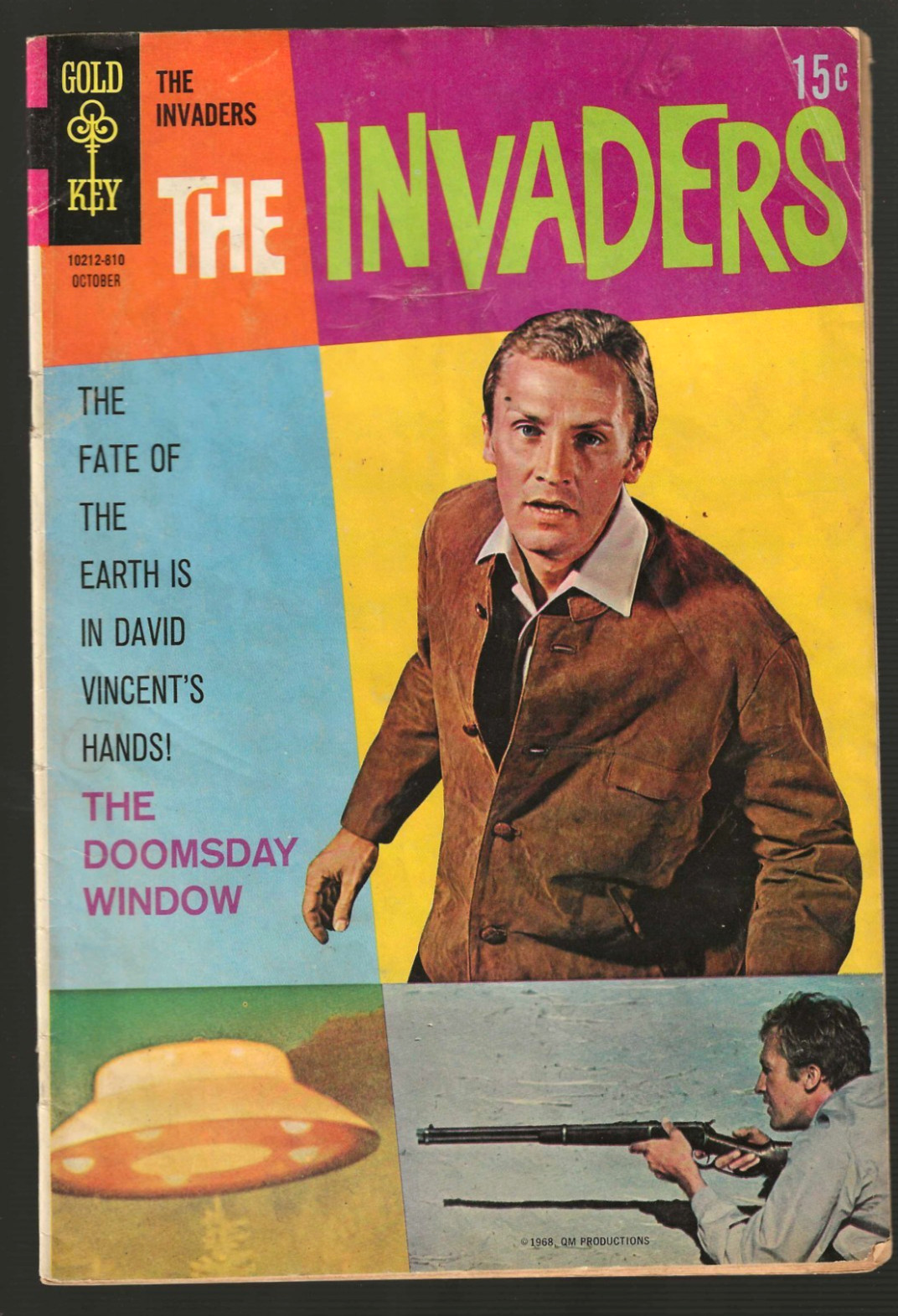 The Invaders Final Issue # 4 (4.0) 10/1968 Gold Key Sci-Fi 15c Silver-Age Comic The Invaders Final Issue # 4 (4.0) 10/1968 Gold Key Sci-Fi 15c Silver-Age Comic