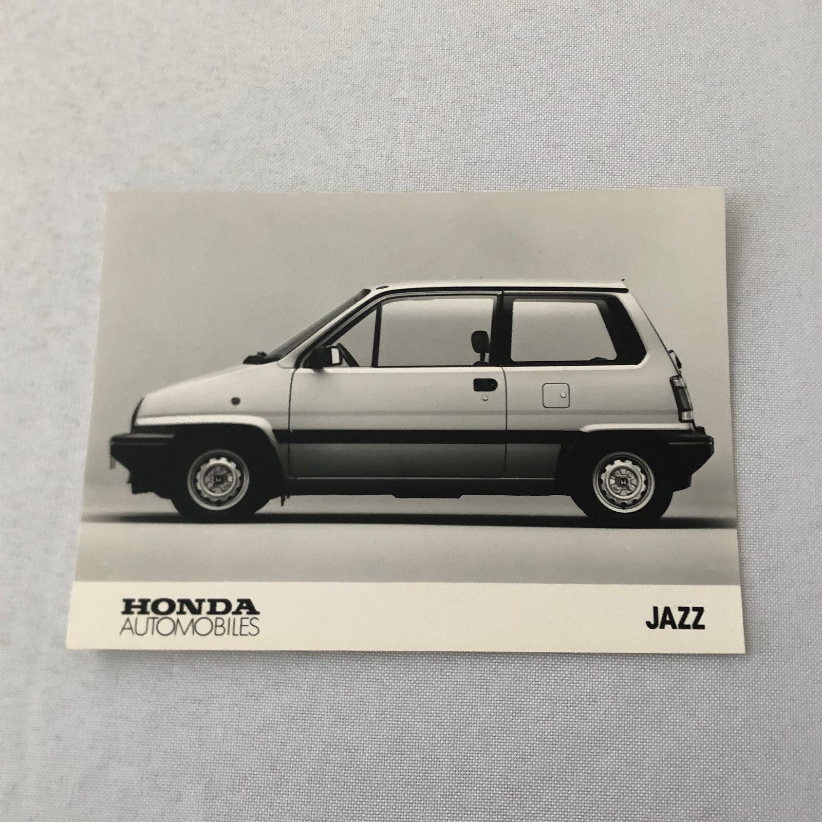Honda Jazz Car Factory Press Photo Photograph Print