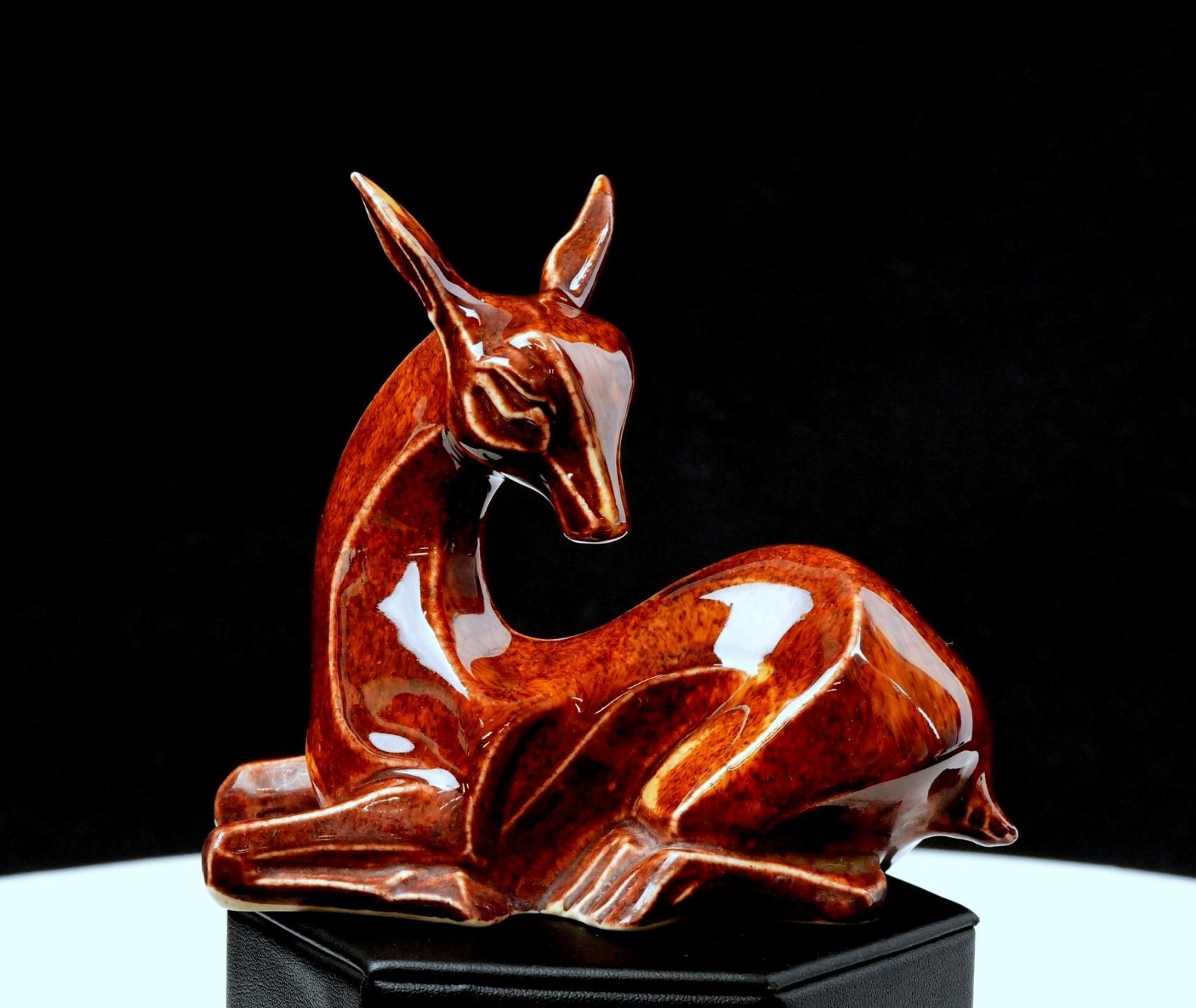 Ceramic Arts Studio Rebus Cohen Design Modern Doe Vintage 3 3/4" Figurine 1953- Ceramic Arts Studio Rebus Cohen Design Modern Doe Vintage 3 3/4" Figurine 1953-