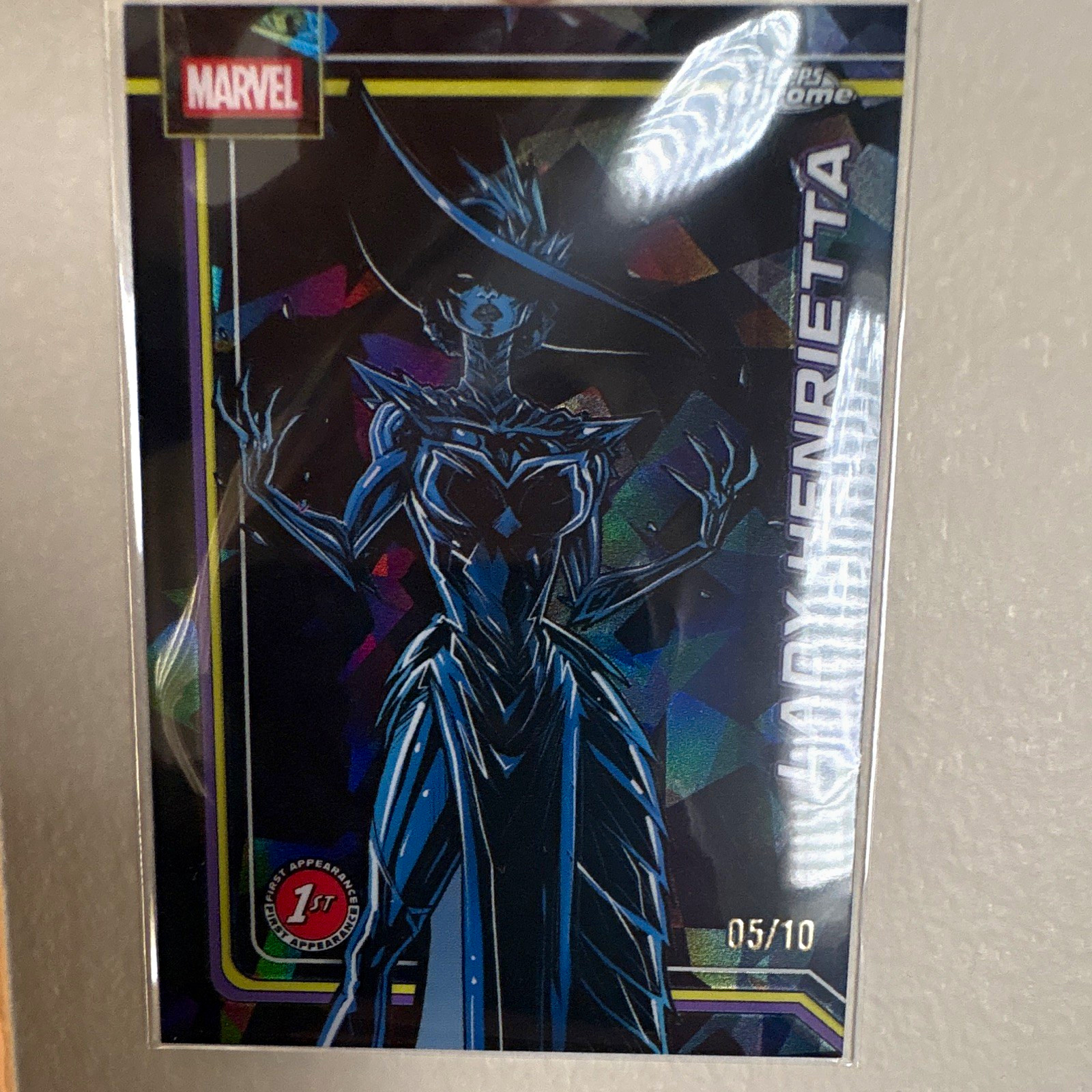 2026 Topps Chrome Marvel Lady Henrietta #130 Black Sapphire /10 05/10 1st App 2026 Topps Chrome Marvel Lady Henrietta #130 Black Sapphire /10 05/10 1st App