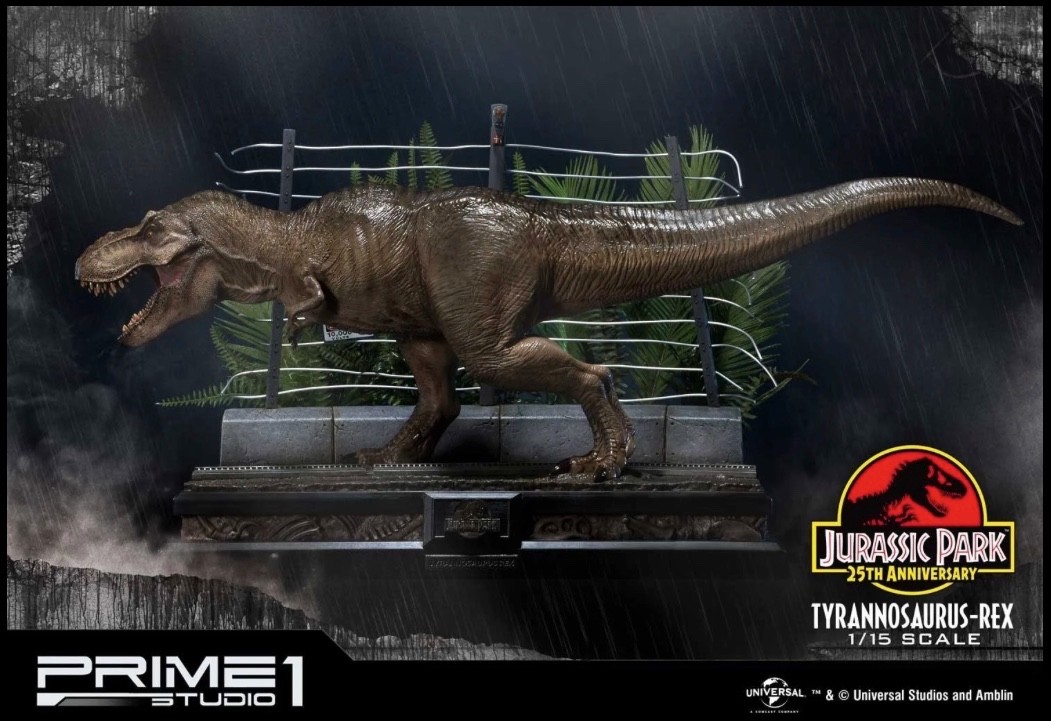 Jurassic Park 1/15 Scale LMCJP-01: Tyrannosaurus-Rex Bonus Version Jurassic Park 1/15 Scale LMCJP-01: Tyrannosaurus-Rex Bonus Version