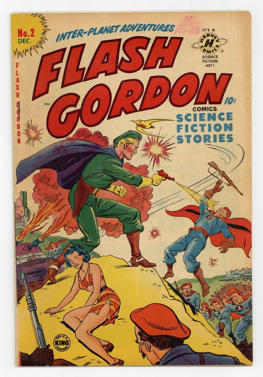 Flash Gordon #2 VG- 3.5 1950 Flash Gordon #2 VG- 3.5 1950
