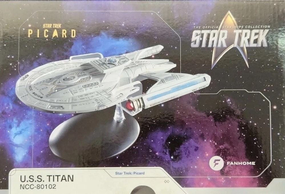 đŸ”¥SEALED Fanhome Official Starship Star Trek Picard U.S.S. Titan NCC-80102 NEW đŸ”¥SEALED Fanhome Official Starship Star Trek Picard U.S.S. Titan NCC-80102 NEW