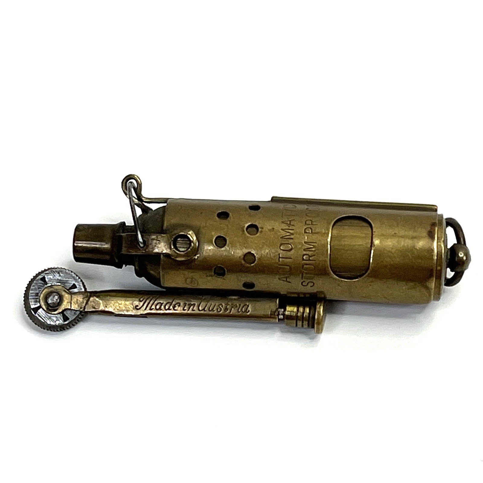 IMCO Trench Lighter WW2 WWII Automatic Storm Proof BRASS Made In Austria 105107 IMCO Trench Lighter WW2 WWII Automatic Storm Proof BRASS Made In Austria 105107