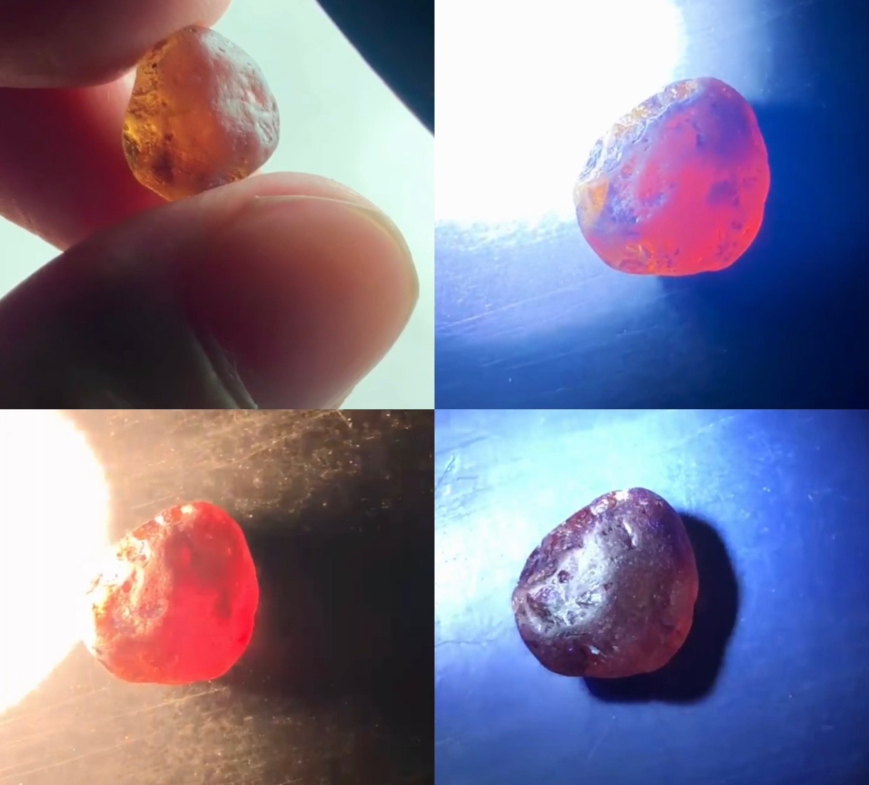 9.15Ct Natural Unheated Padparacha Sapphire Facet Grade Quality From @Srilanka 9.15Ct Natural Unheated Padparacha Sapphire Facet Grade Quality From @Srilanka