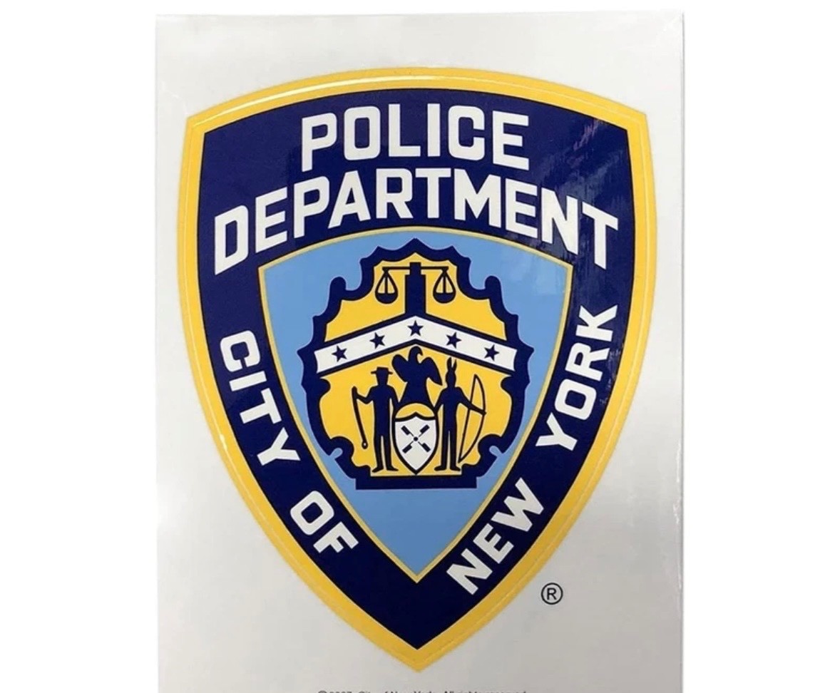 Officially Licensed NYPD Sticker Decal Officially Licensed NYPD Sticker Decal