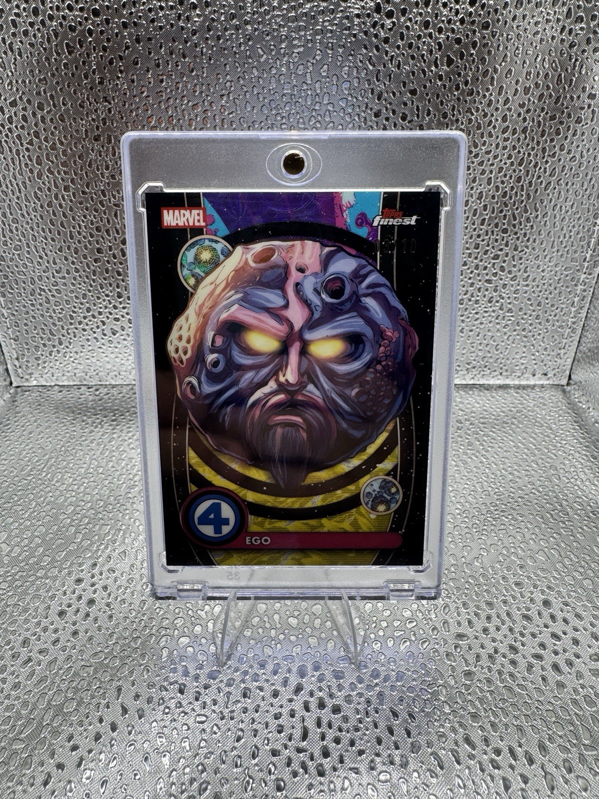 2026 Topps Marvel Finest Fantastic Four Ego Superfractor SP/10 Rare 2026 Topps Marvel Finest Fantastic Four Ego Superfractor SP/10 Rare