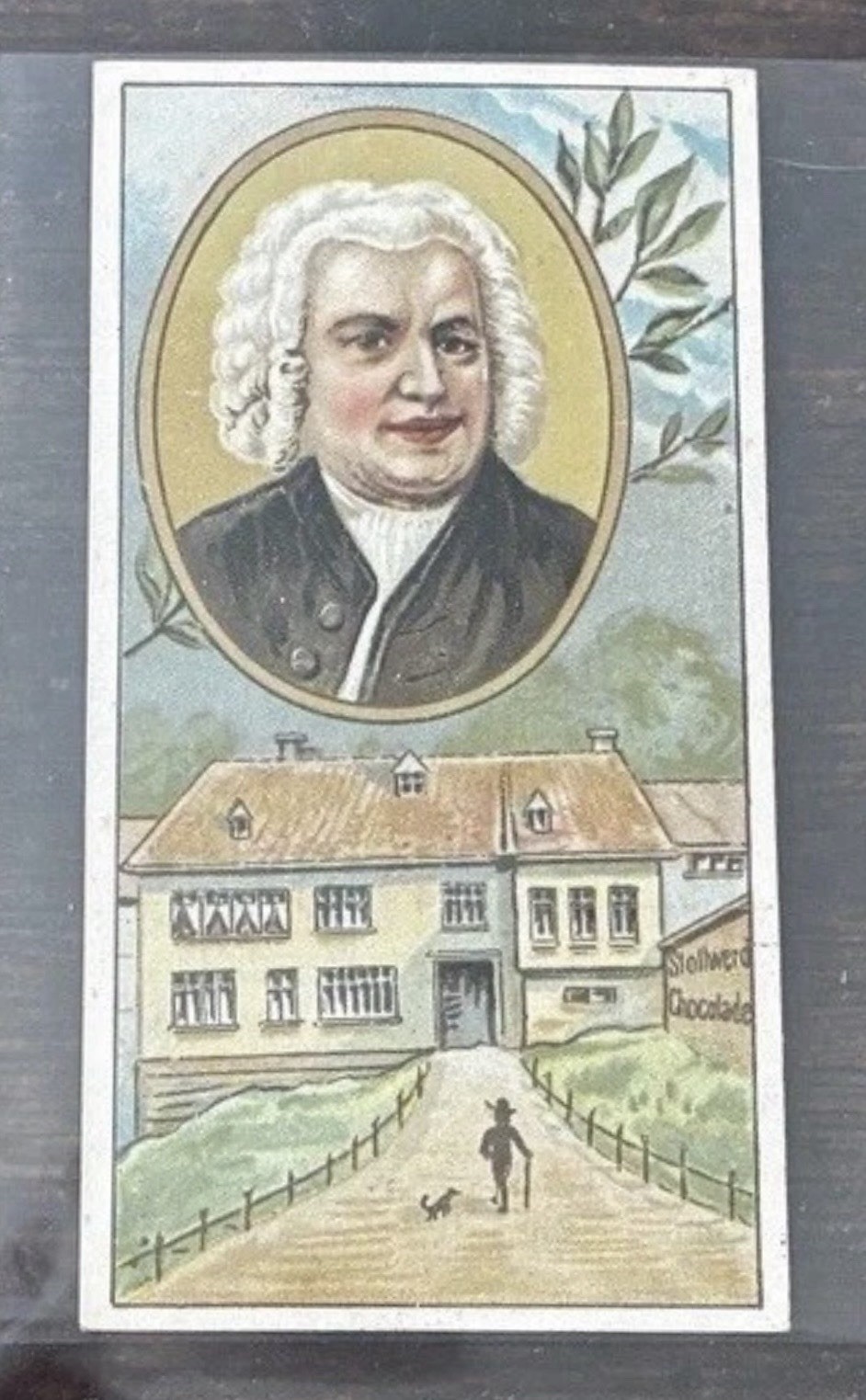 1898 Stollwerck Chocolates Album 1 Serie 33 Johann Sebastian Bach RARE