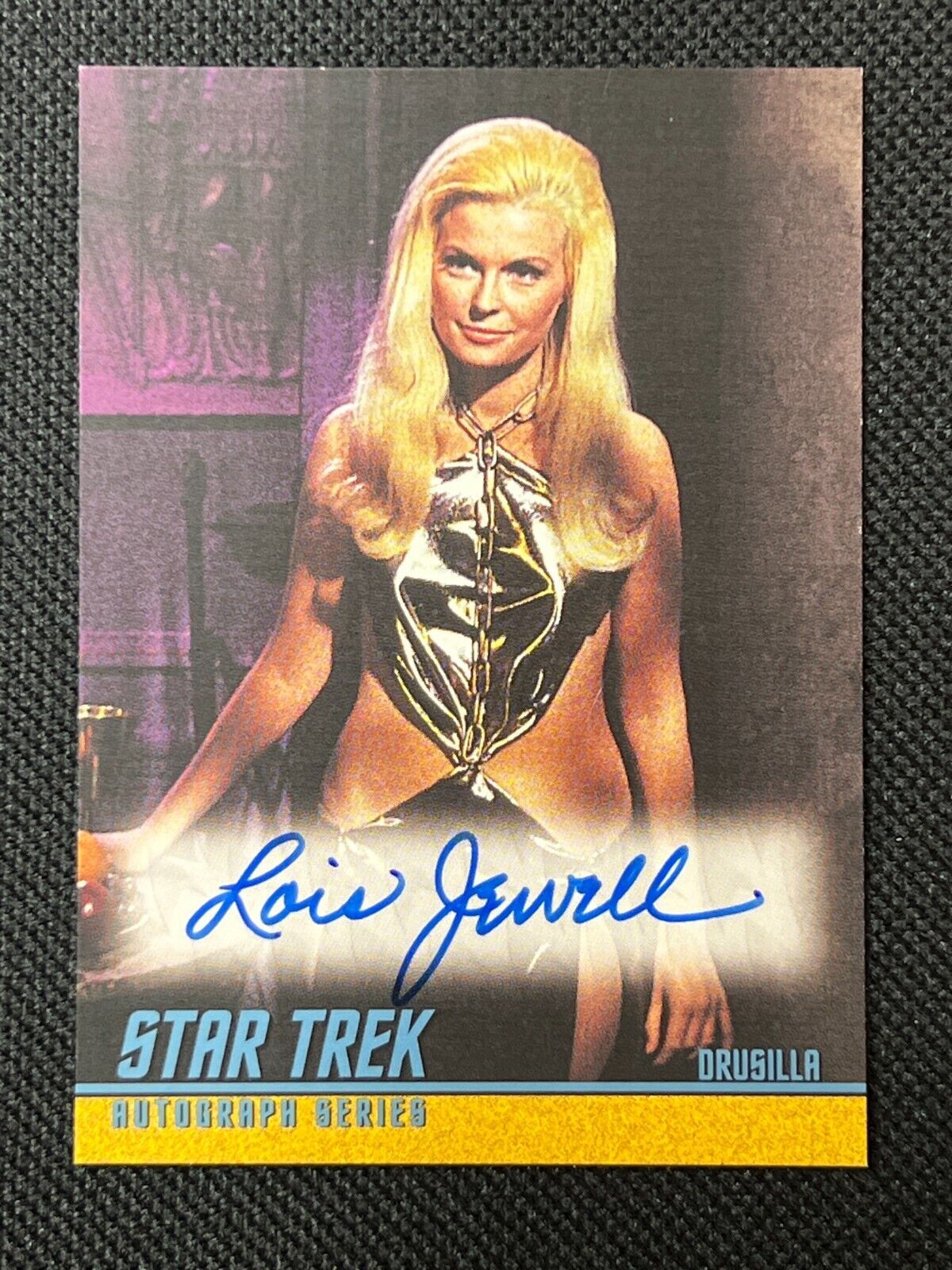 2004 Rittenhouse Quotable Star Trek Autographs Lois Jewell as Drusilla #A100
