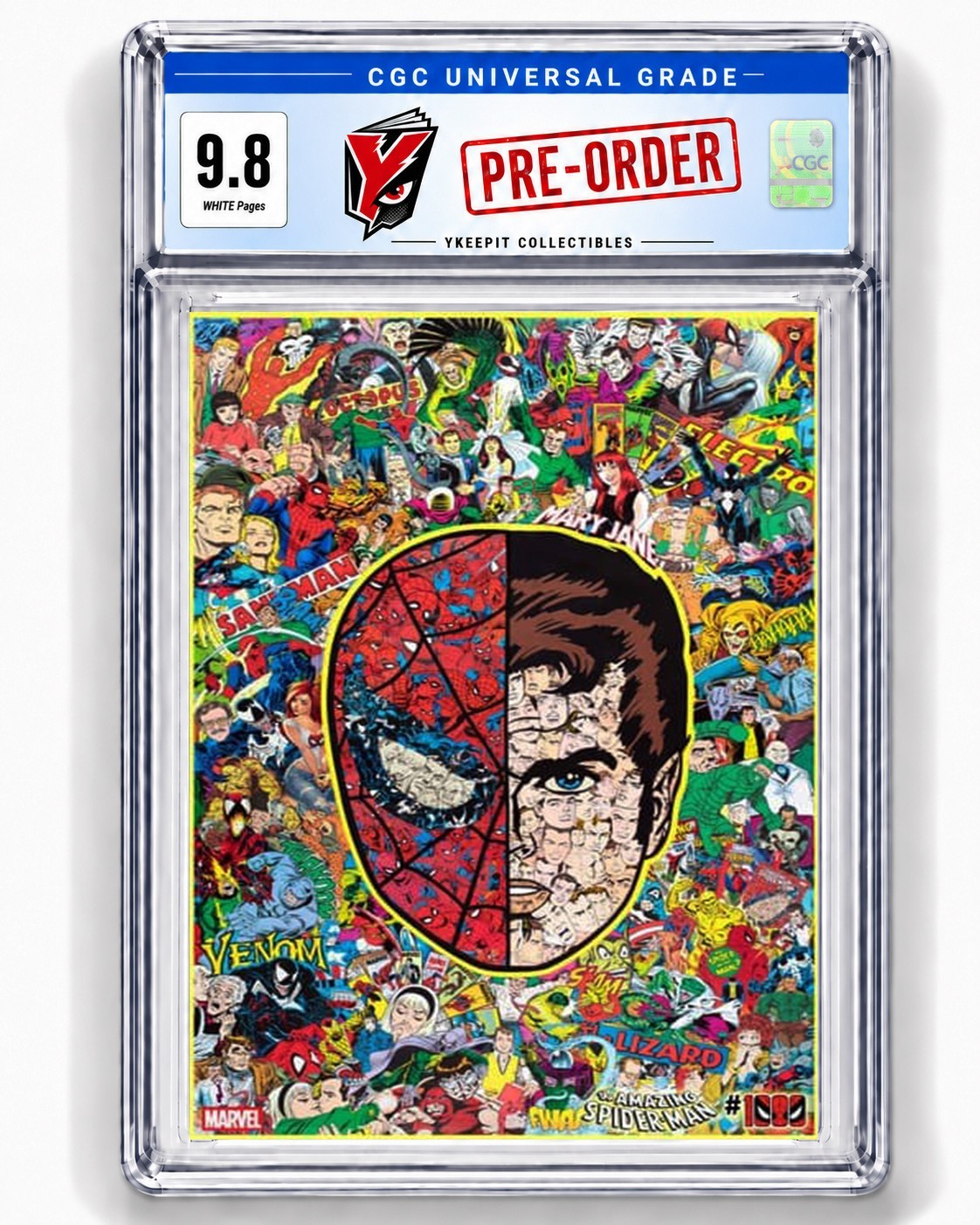Amazing Spider-Man #1000 Mr Gracin CGC 9.8 π 1st Ravage PRESALE Marvel π₯ Amazing Spider-Man #1000 Mr Gracin CGC 9.8 π 1st Ravage PRESALE Marvel π₯