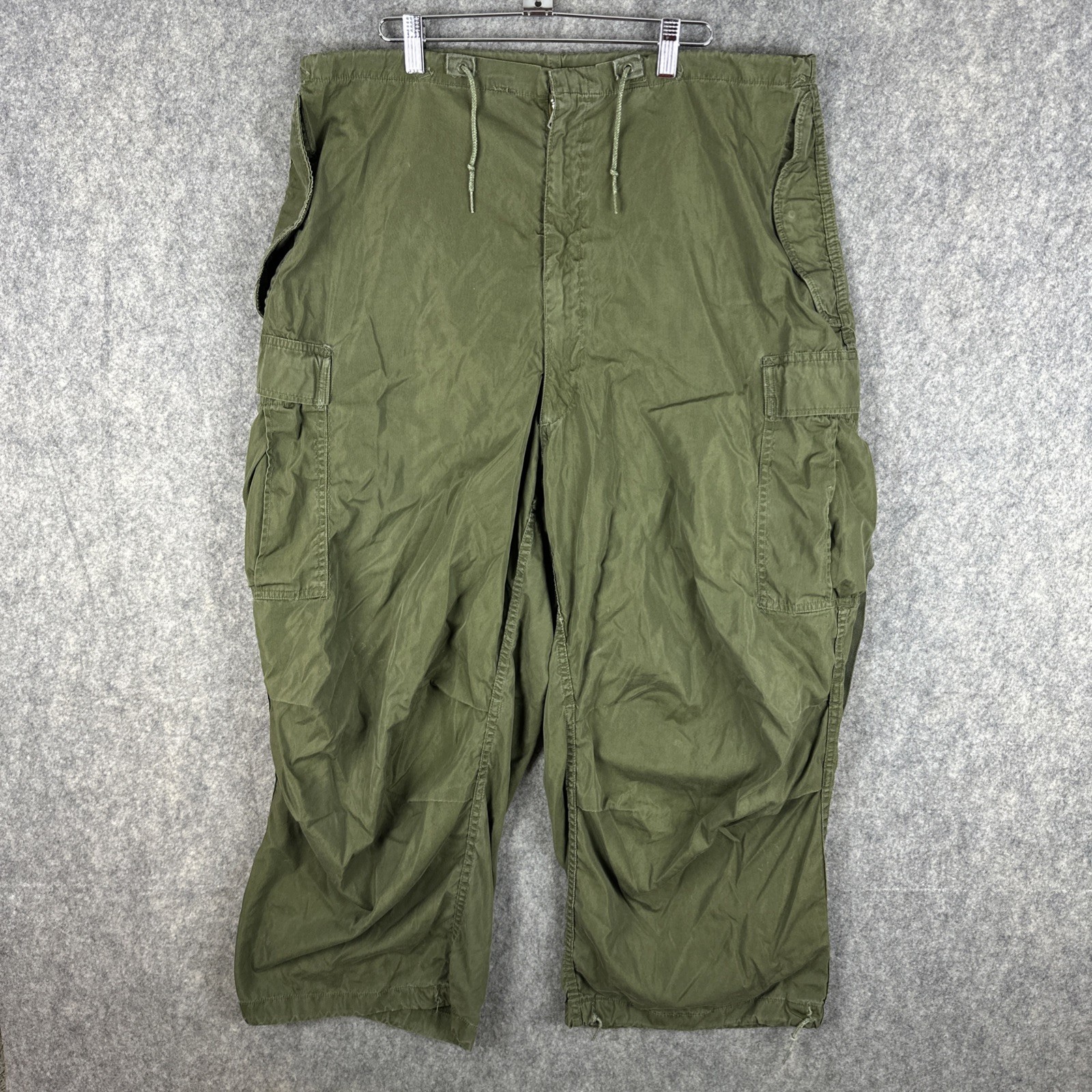 Vintage US Army M-1951 Arctic Shell Field Trousers Pant Men 36x25 Green No Liner Vintage US Army M-1951 Arctic Shell Field Trousers Pant Men 36x25 Green No Liner
