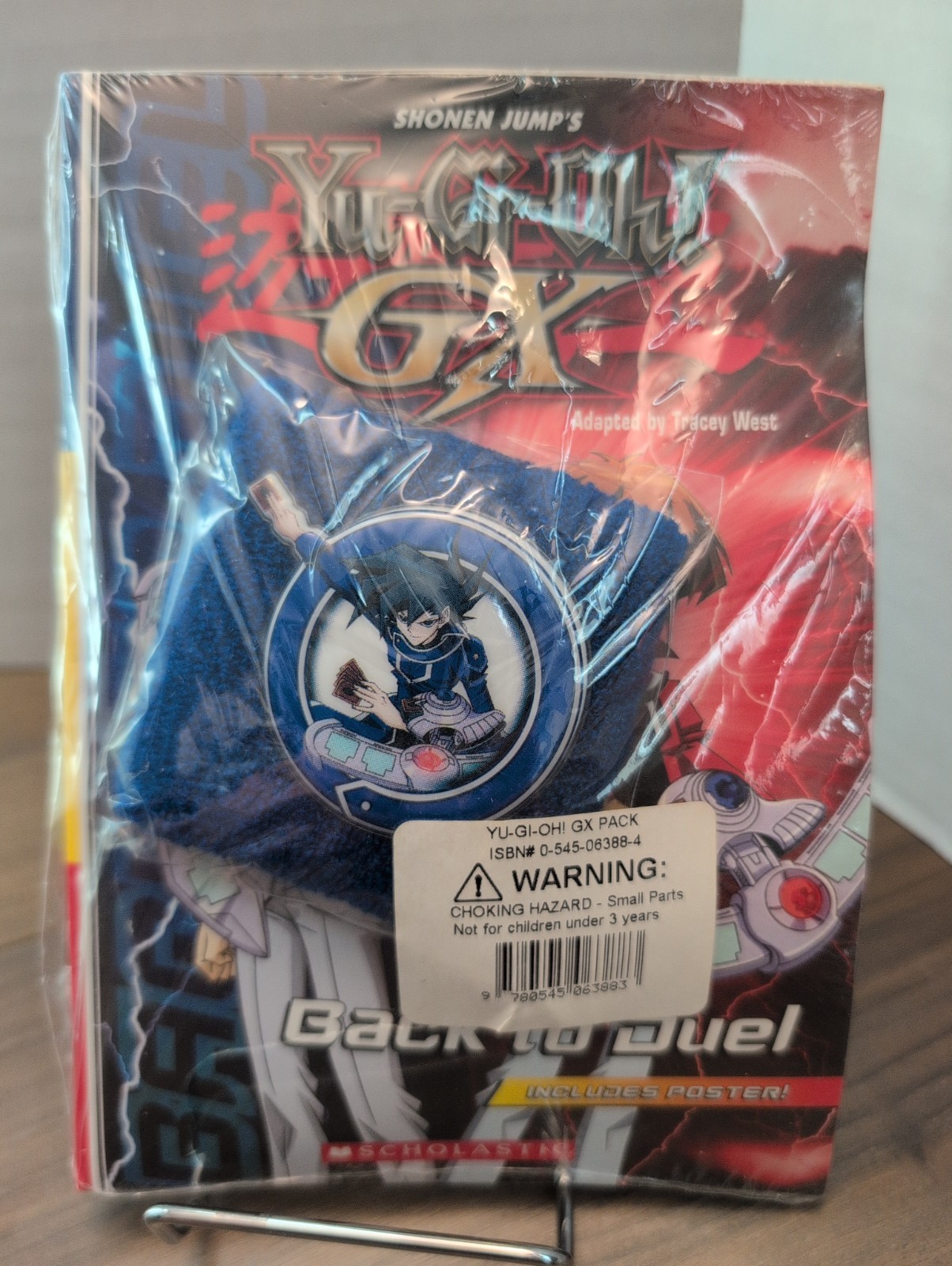 Vintage 2007 Yu-Gi-Oh GX Scholastic Book Pack Back To Duel Sealed W/ Wristband Vintage 2007 Yu-Gi-Oh GX Scholastic Book Pack Back To Duel Sealed W/ Wristband