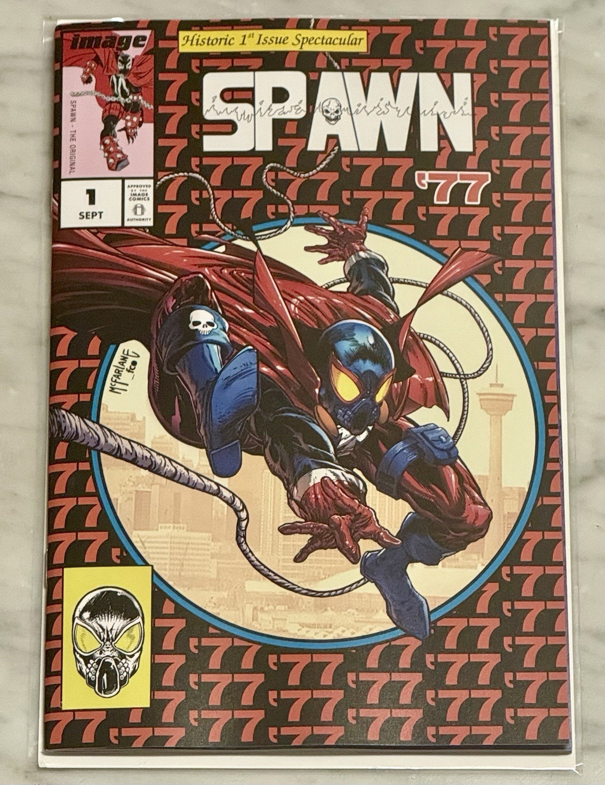 Spawn 77 #1 Whatnot Exclusive Cover Todd McFarlane Limited Edition Damaged