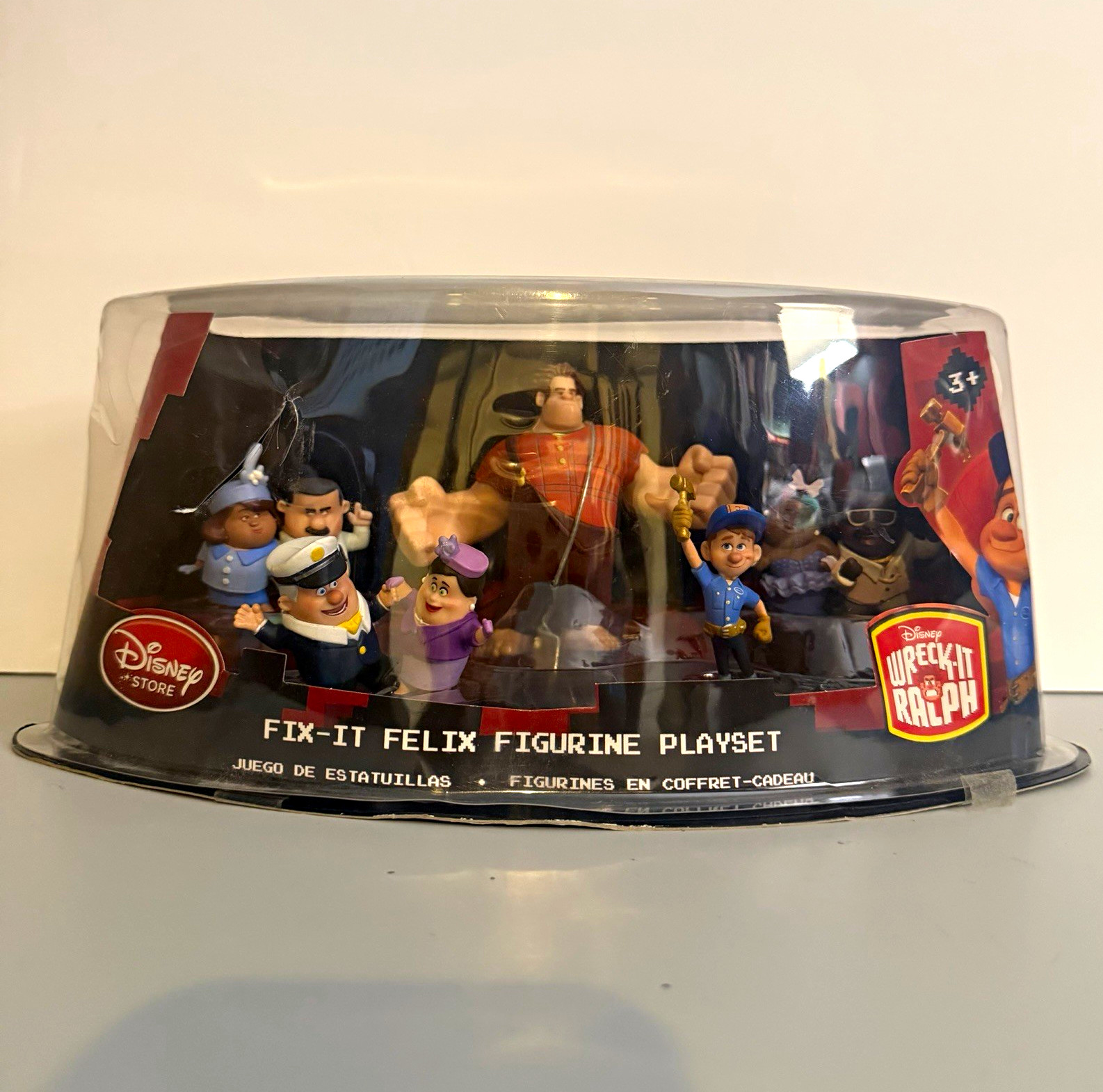 Disney Store Disney Wreck-It Ralph Fix-It Felix Figurine Playset Disney Store Disney Wreck-It Ralph Fix-It Felix Figurine Playset
