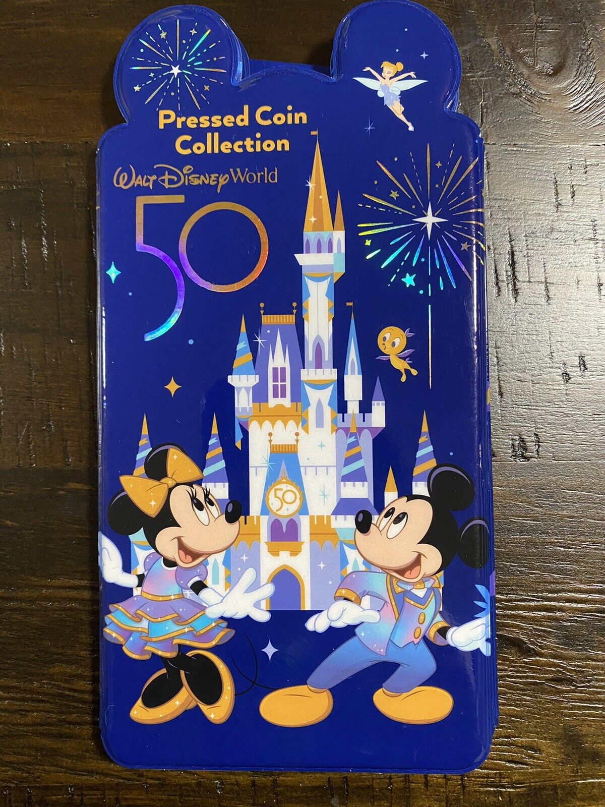 Disney Parks 50th Anniversary Penny Press Book Souvenir Smash Coin Collection