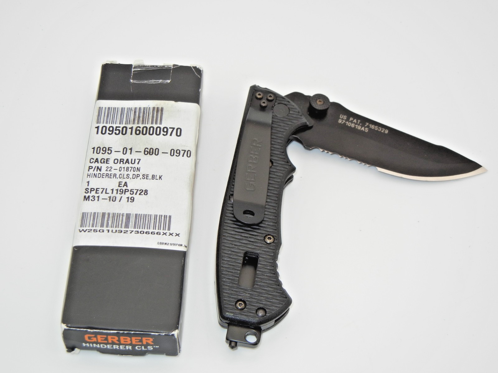 NEW Gerber Hinderer CLS Liner Lock Knife - NEW Gerber Hinderer CLS Liner Lock Knife -