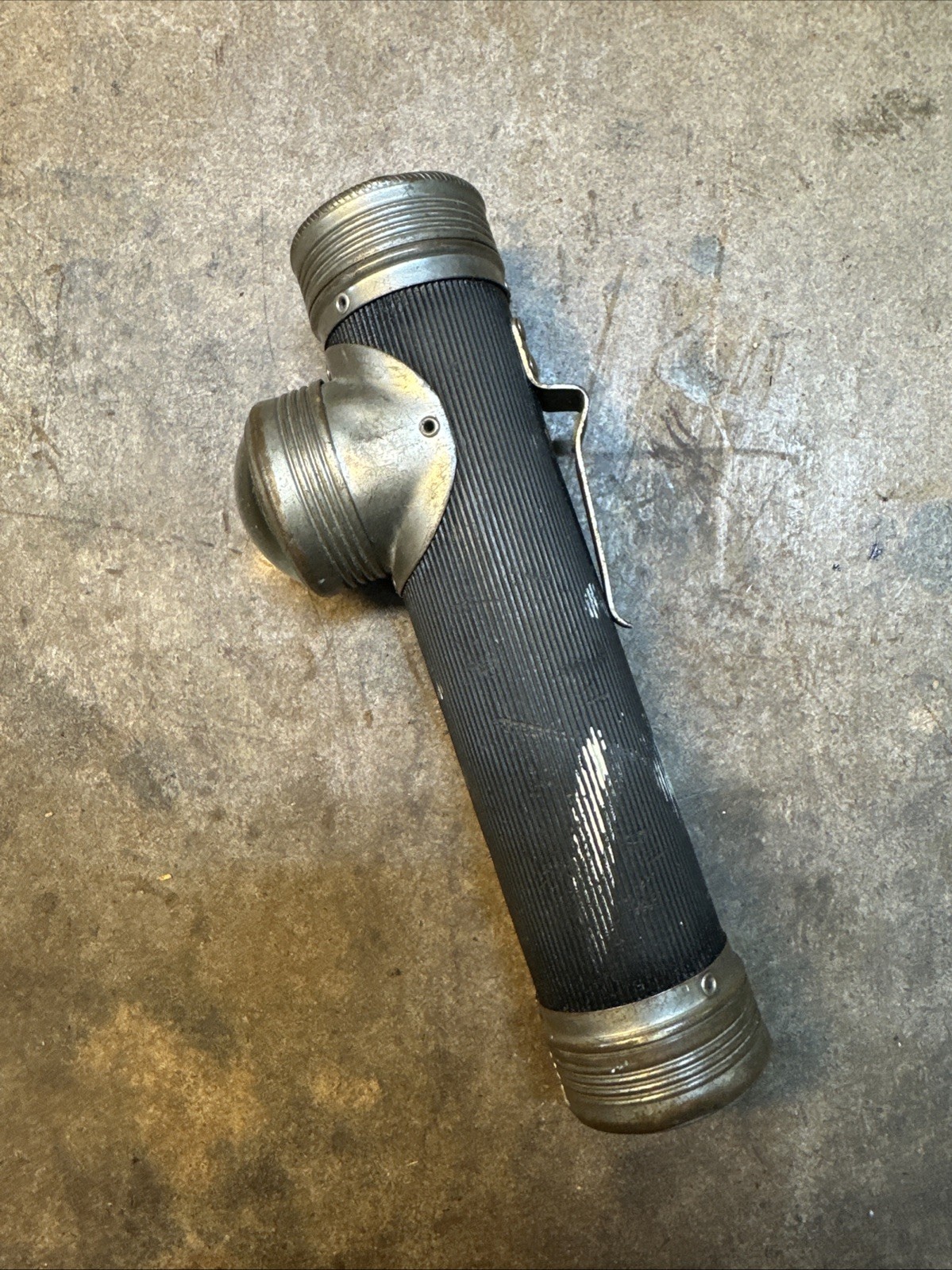 Vintage Bond Electric Corp Fisheye Right Angle Flashlight Patented Works Vintage Bond Electric Corp Fisheye Right Angle Flashlight Patented Works