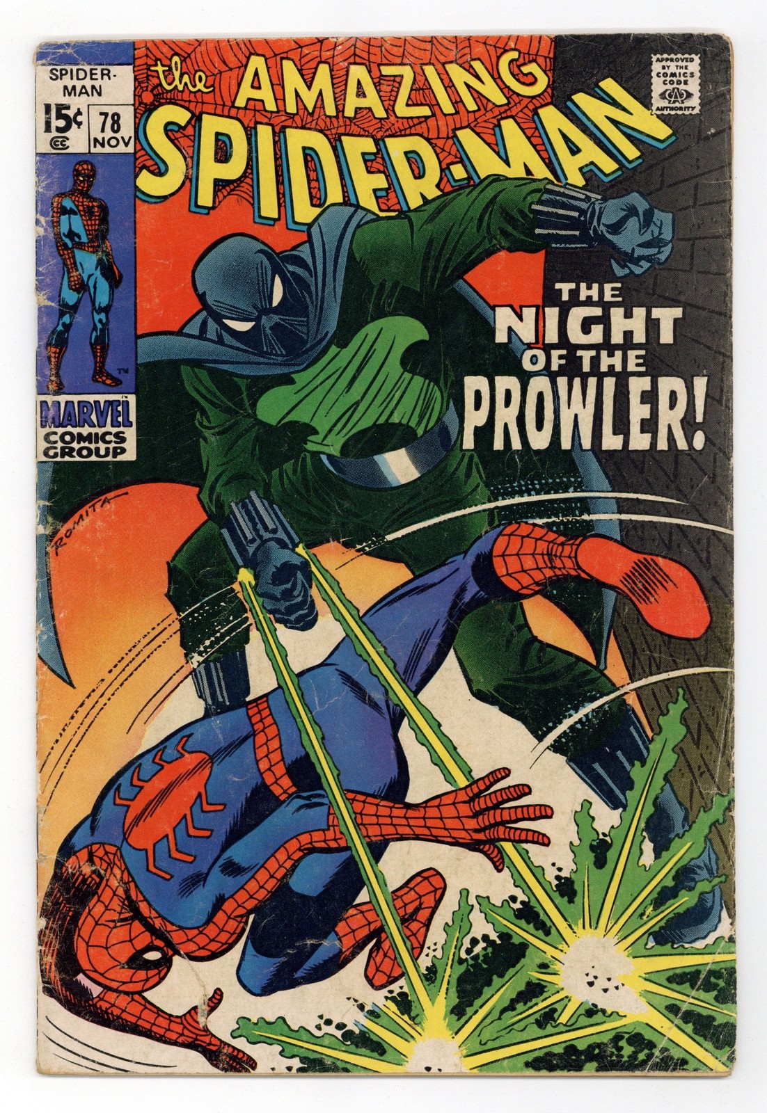 Amazing Spider-Man #78 GD+ 2.5 1969 Amazing Spider-Man #78 GD+ 2.5 1969