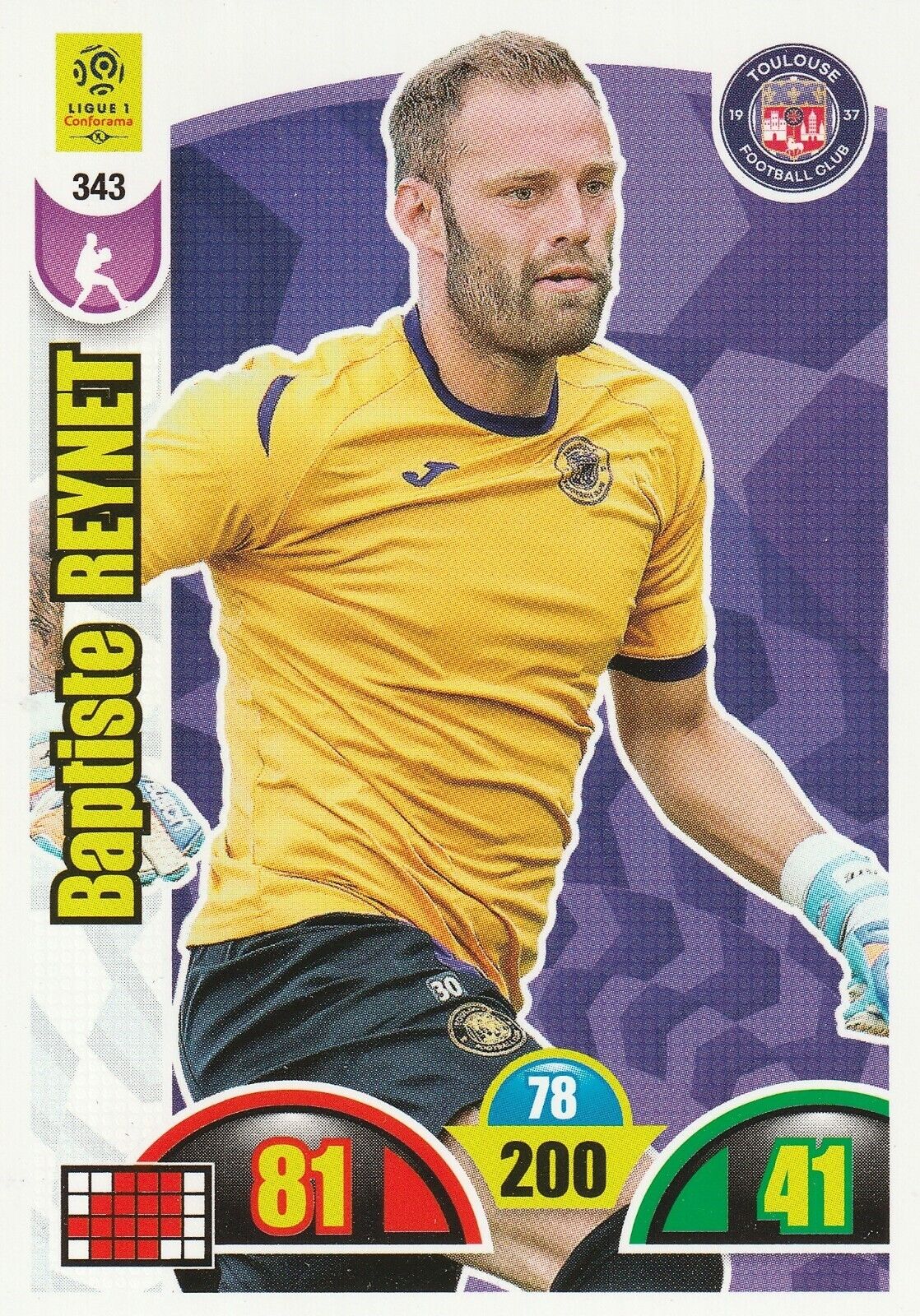 TOULOUSE FC - PANINI ADRENALYN XL FOOTBALL CARD 2018 / 2019 - to choose from