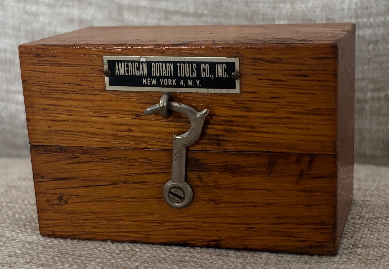 Vintage ARTCO American Rotary Tools CO. Burr Cutter Set woodbox 13 Pc Vintage ARTCO American Rotary Tools CO. Burr Cutter Set woodbox 13 Pc