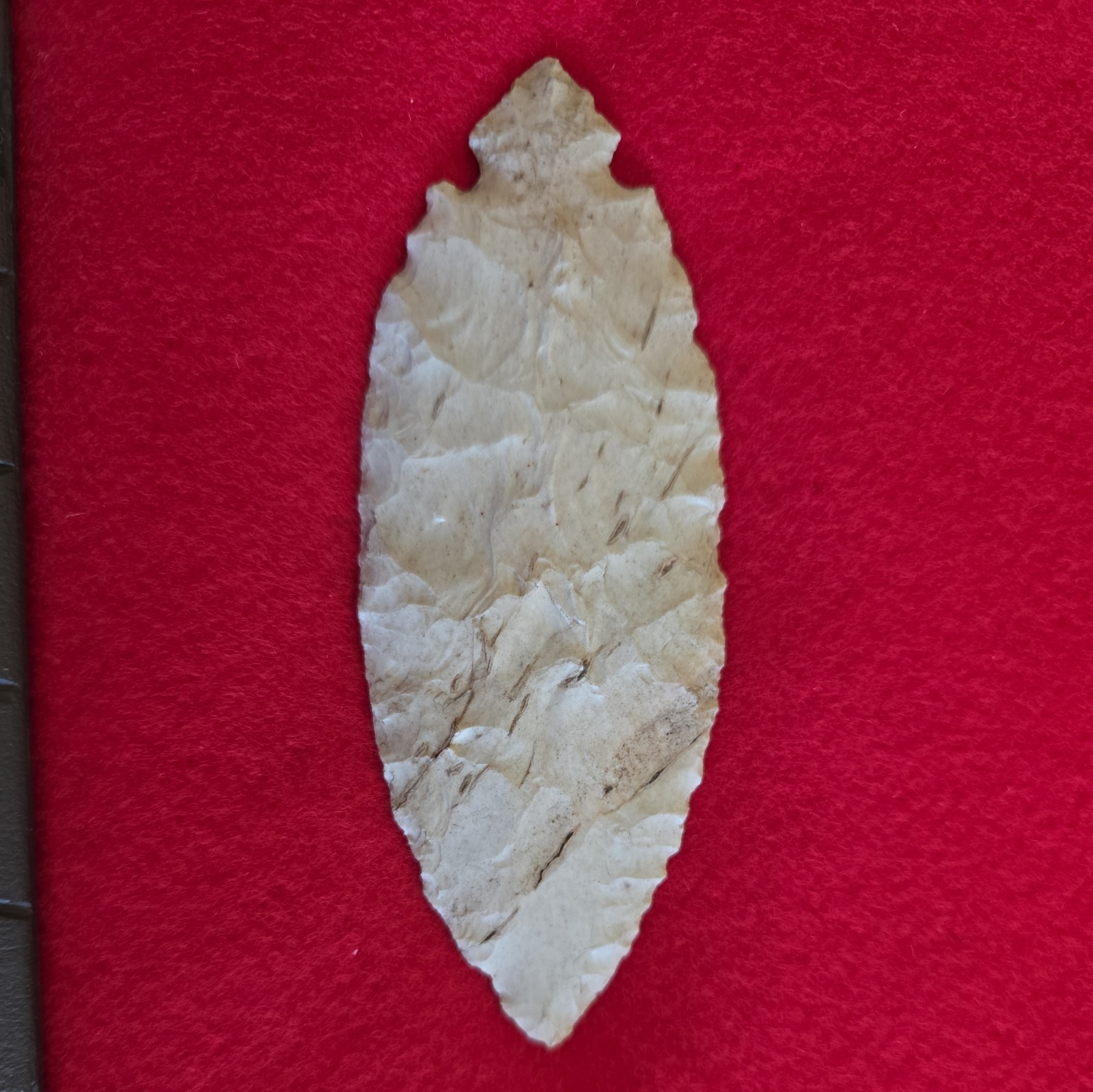 Exceptionally Fine 4 15/16 inch Missouri Turkeytail Point Exceptionally Fine 4 15/16 inch Missouri Turkeytail Point
