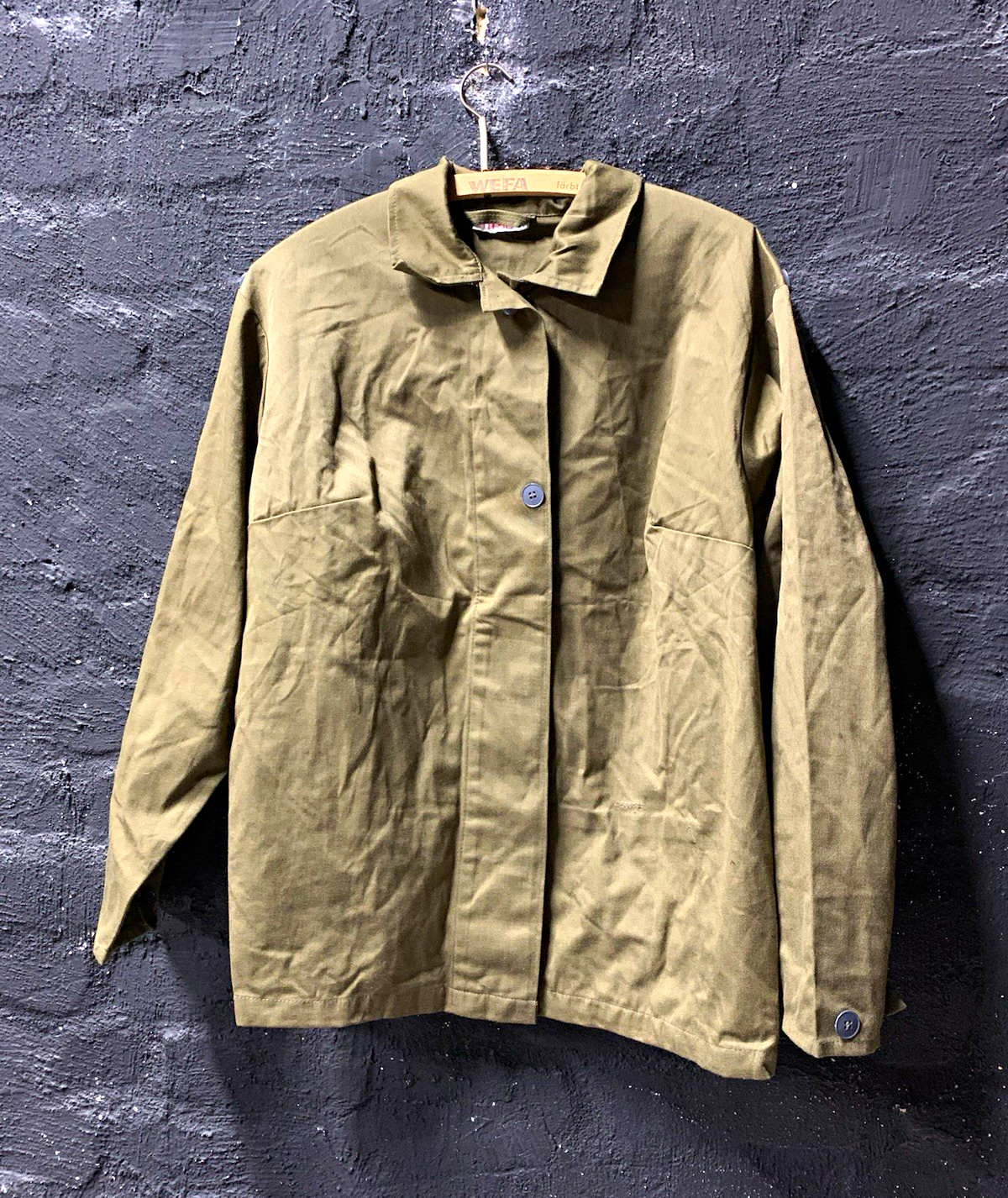 Vintage Swedish Army Field Jacket (1940s/50s Era) - Olive Green / Size 50 Vintage Swedish Army Field Jacket (1940s/50s Era) - Olive Green / Size 50