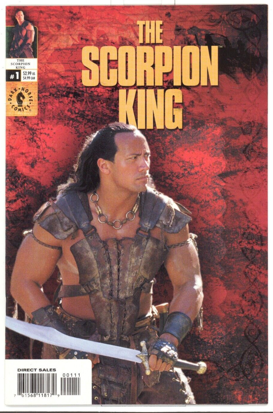 The Scorpion King #1 Near Mint/Mint (9.8) 2002 Dwayne the Rock Johnson See BC