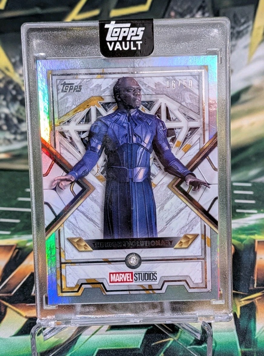 2026 Topps Marvel Vault The High Evolutionary Diamond Gold 16/50 2026 Topps Marvel Vault The High Evolutionary Diamond Gold 16/50