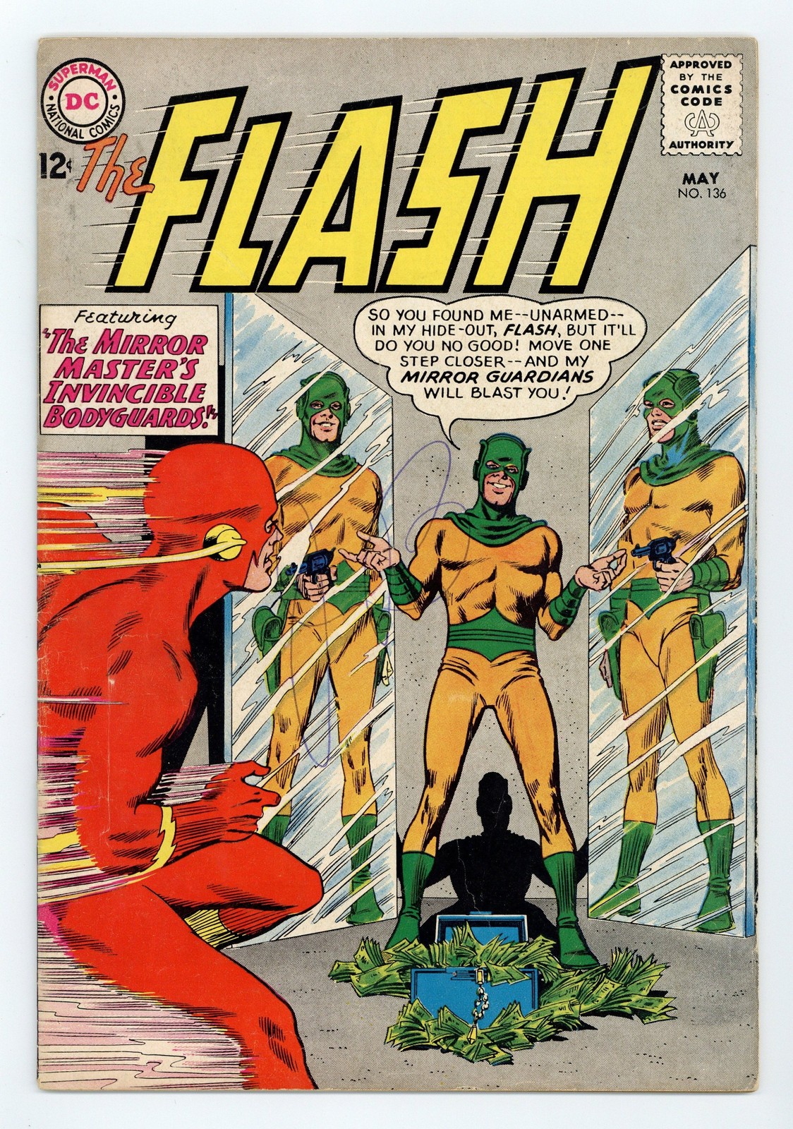 Flash #136 VG+ 4.5 1963 Flash #136 VG+ 4.5 1963