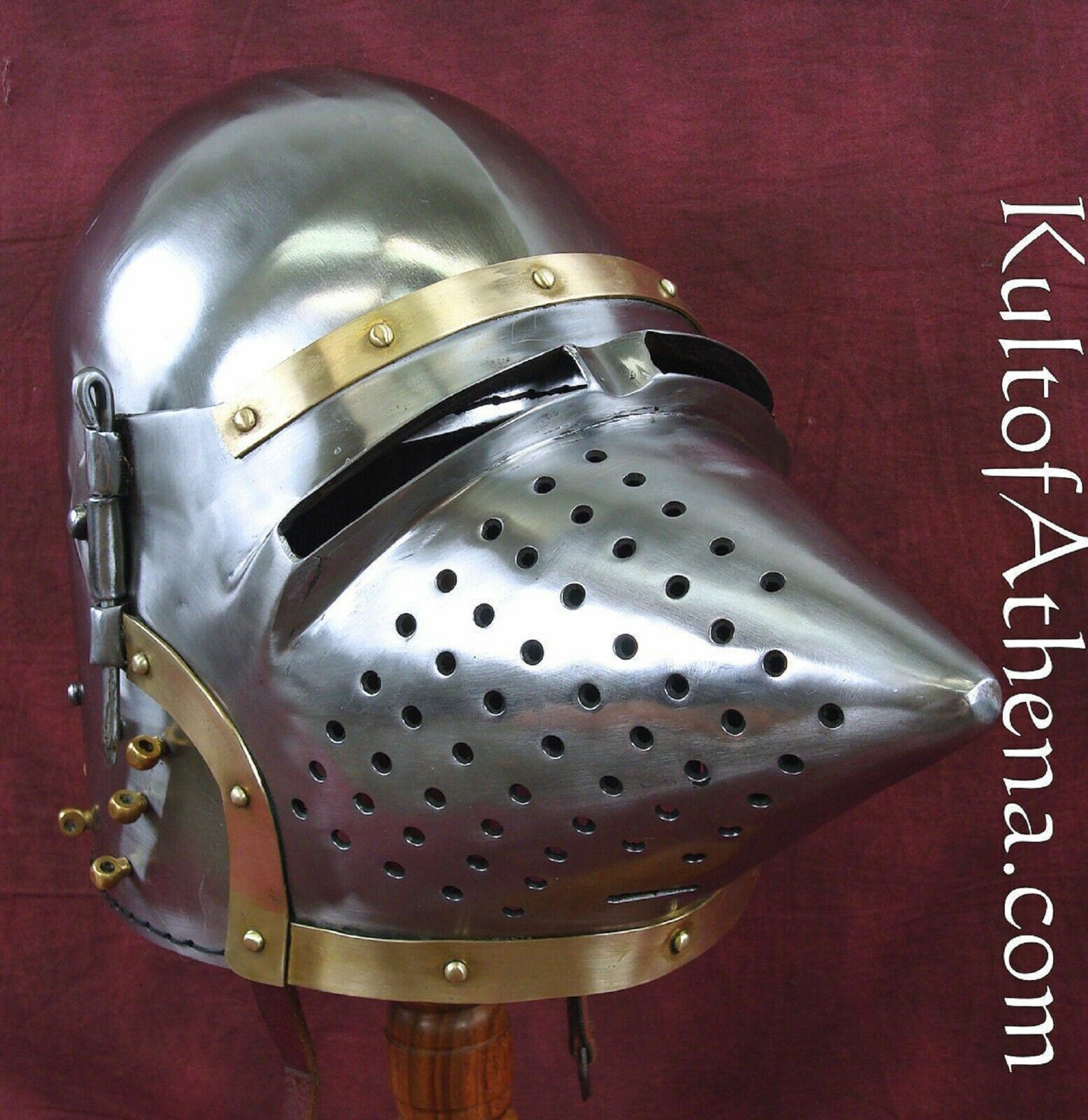 Antique Pig Face Bascinet Armor Helmet Antique Medieval Functional Helmet Gift Antique Pig Face Bascinet Armor Helmet Antique Medieval Functional Helmet Gift