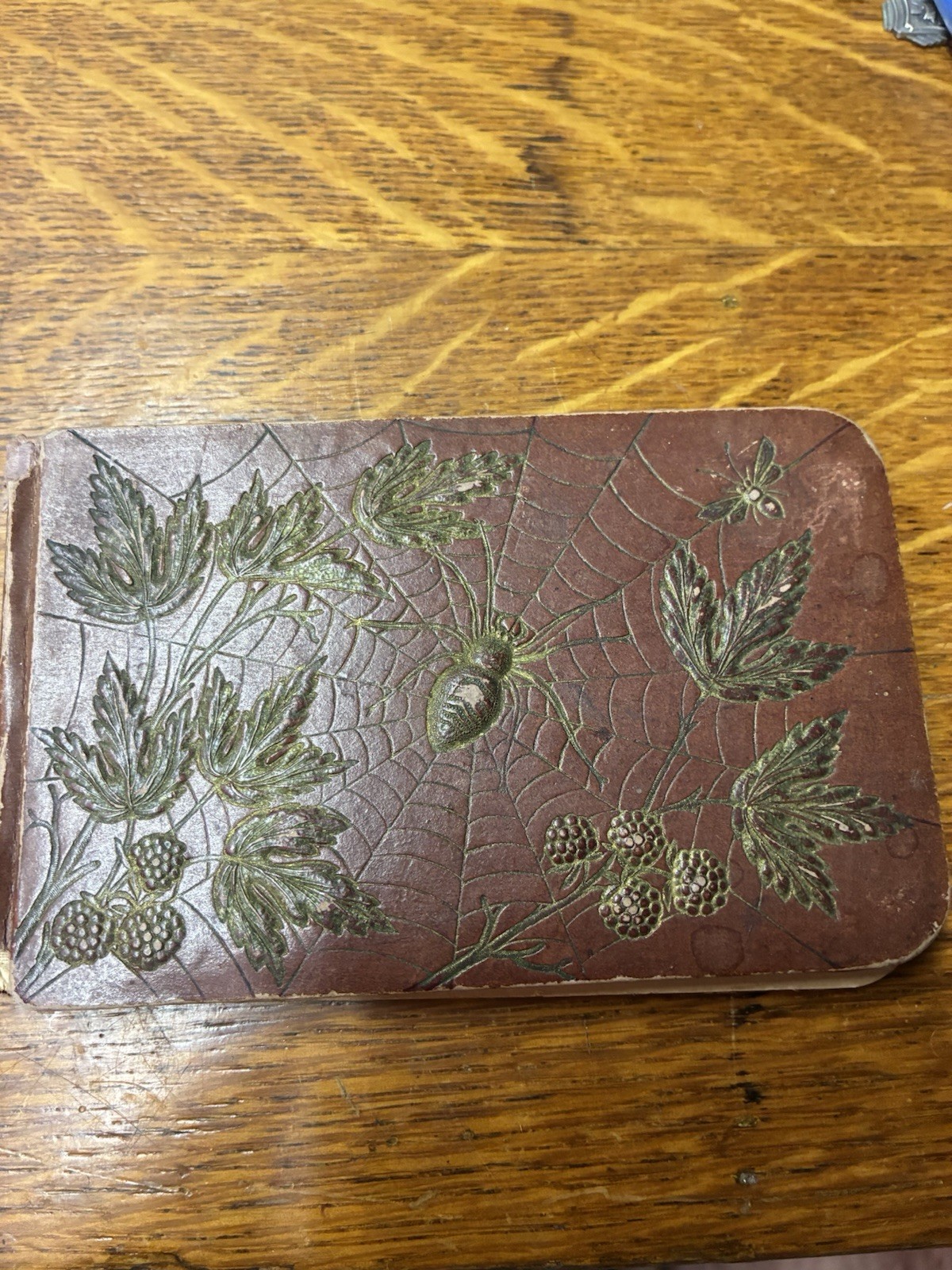 Antique 1800s Autograph Book with Handwritten Letters Antique 1800s Autograph Book with Handwritten Letters
