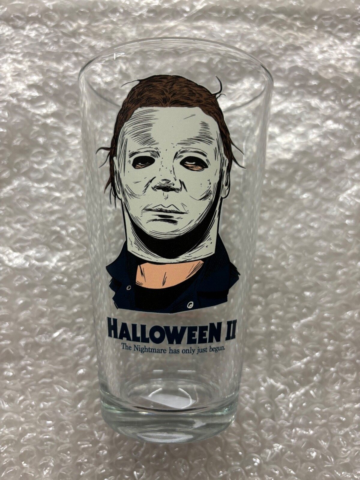 Halloween 2 Michael Myers & Pumpkin Tumbler Pint Glass BRAND NEW Halloween 2 Michael Myers & Pumpkin Tumbler Pint Glass BRAND NEW