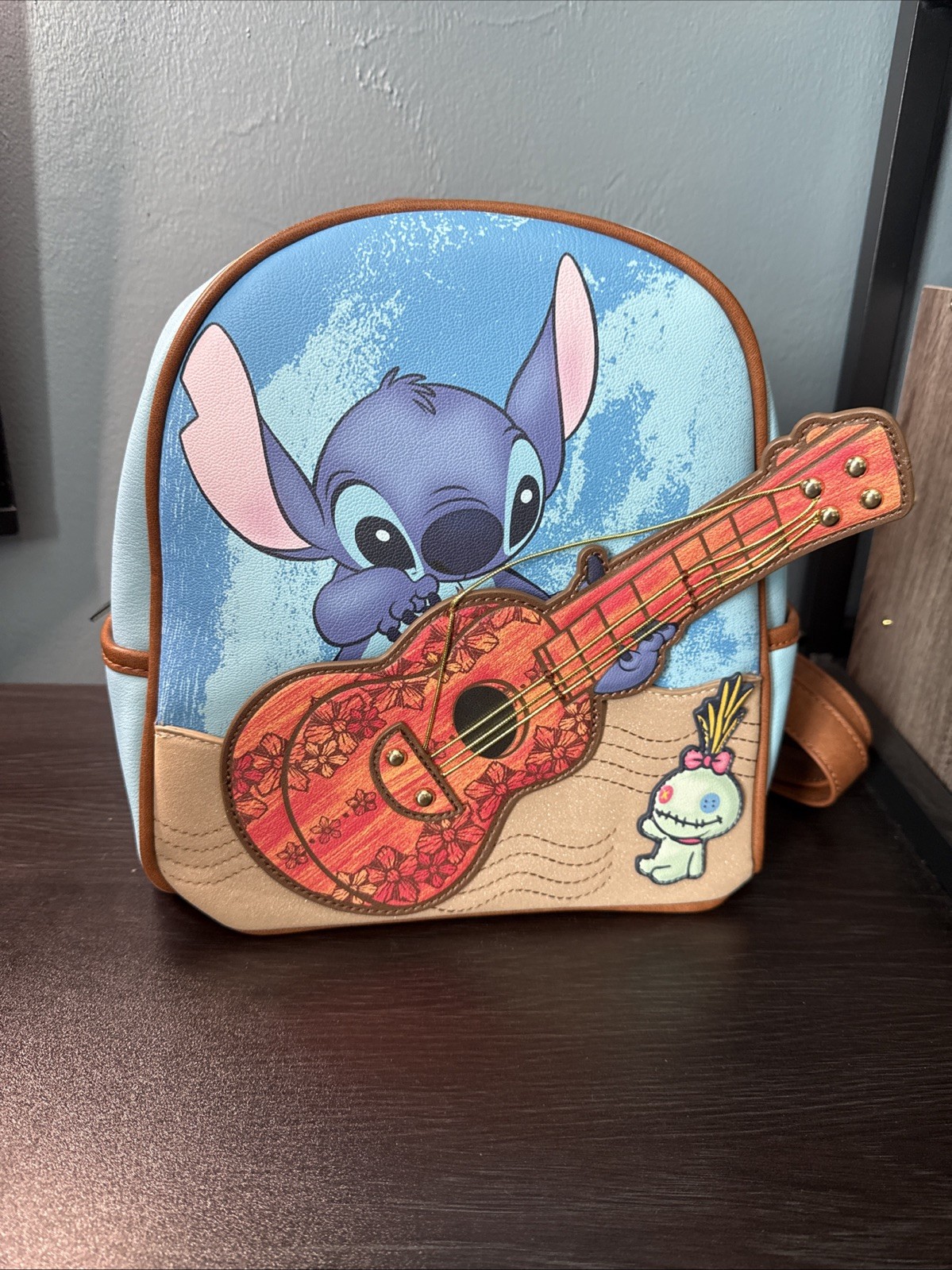 Disney Danielle Nicole Stitch Guitar Backpack New Disney Danielle Nicole Stitch Guitar Backpack New