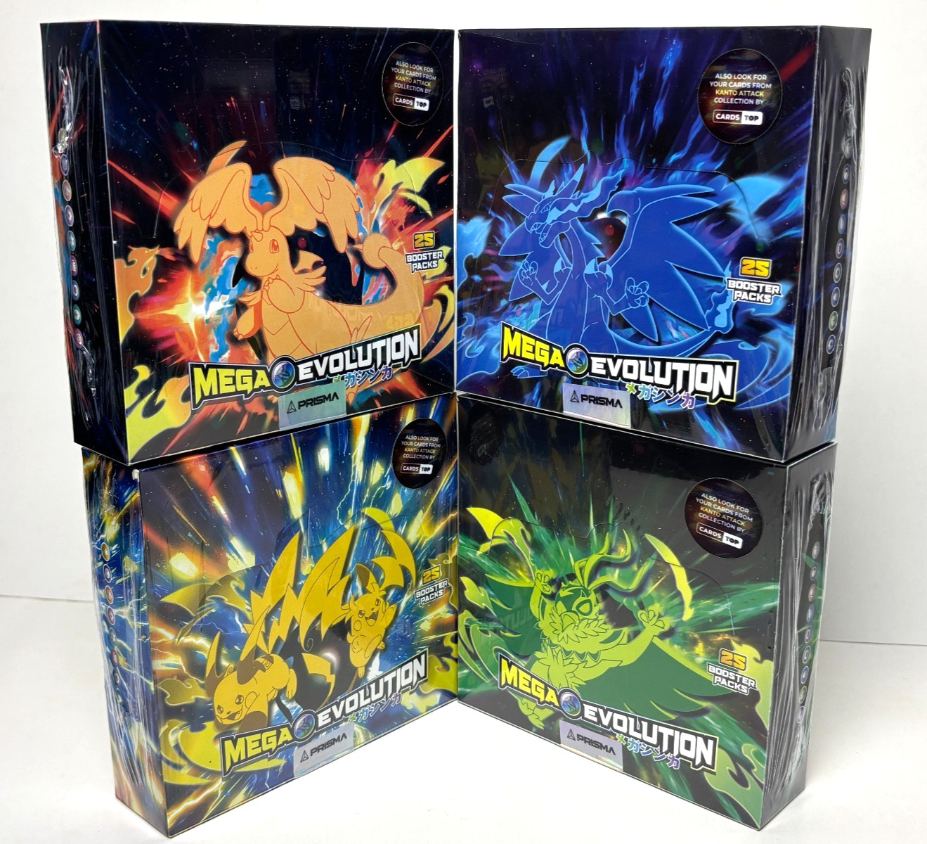8 BOXES - 2026 POKEMON MEGA EVOLUTIONS Cards - 200 Sealed Packs 8 BOXES - 2026 POKEMON MEGA EVOLUTIONS Cards - 200 Sealed Packs