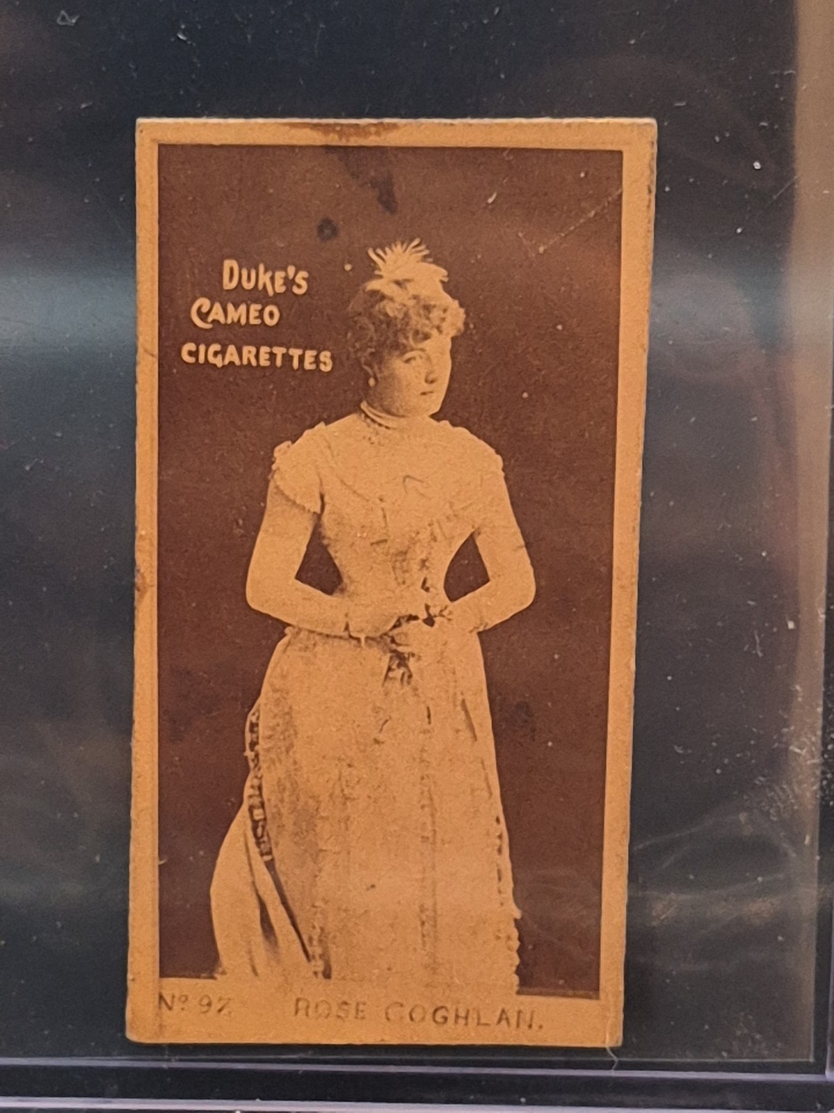 Extremely Rare 1880s Trade Card Rose Coghlan NO 97 Extremely Rare 1880s Trade Card Rose Coghlan NO 97