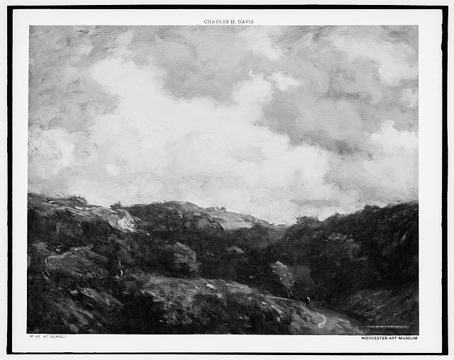 Sunset,mountains,Charles Harold Davis,landscapes,Detroit Publishing Co,c1900 Sunset,mountains,Charles Harold Davis,landscapes,Detroit Publishing Co,c1900