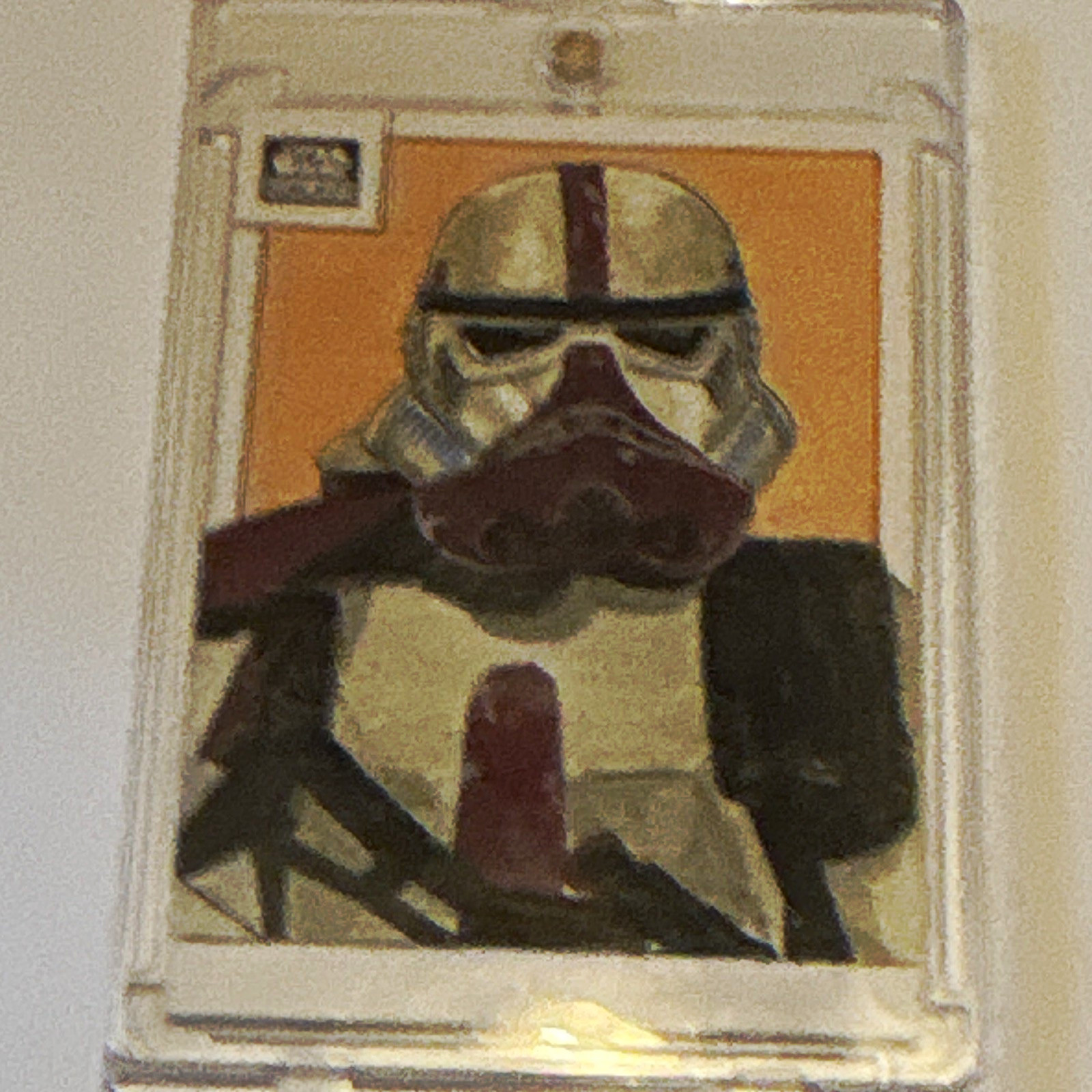 Topps 2018 Star Wars Galaxy Chrome Stormtrooper Sketch Auto Shawn Signs 1/1 Topps 2018 Star Wars Galaxy Chrome Stormtrooper Sketch Auto Shawn Signs 1/1