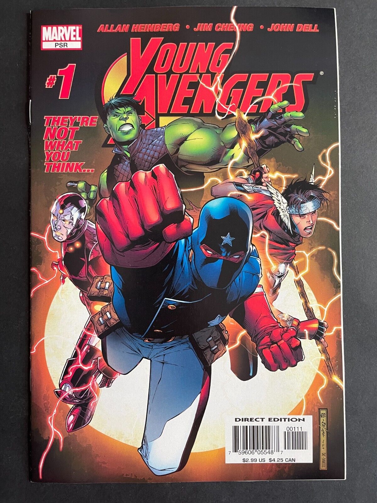 Young Avengers #1 - 1st Kate Bishop Wiccan Hulkling Patriot Marvel 2005 Comic NM
