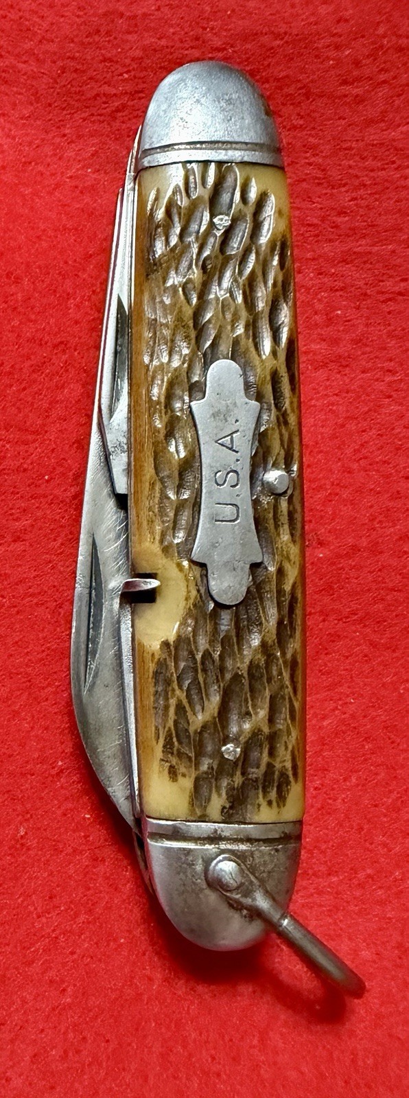 Vintage Camillus 4 Line WW2 Army Combat Engineers Utility Knife Vintage Camillus 4 Line WW2 Army Combat Engineers Utility Knife