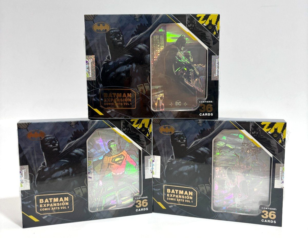 3 BOXES - BATMAN EXPANSION Comic Art DKV Limited Edition Peru 3 BOXES - BATMAN EXPANSION Comic Art DKV Limited Edition Peru