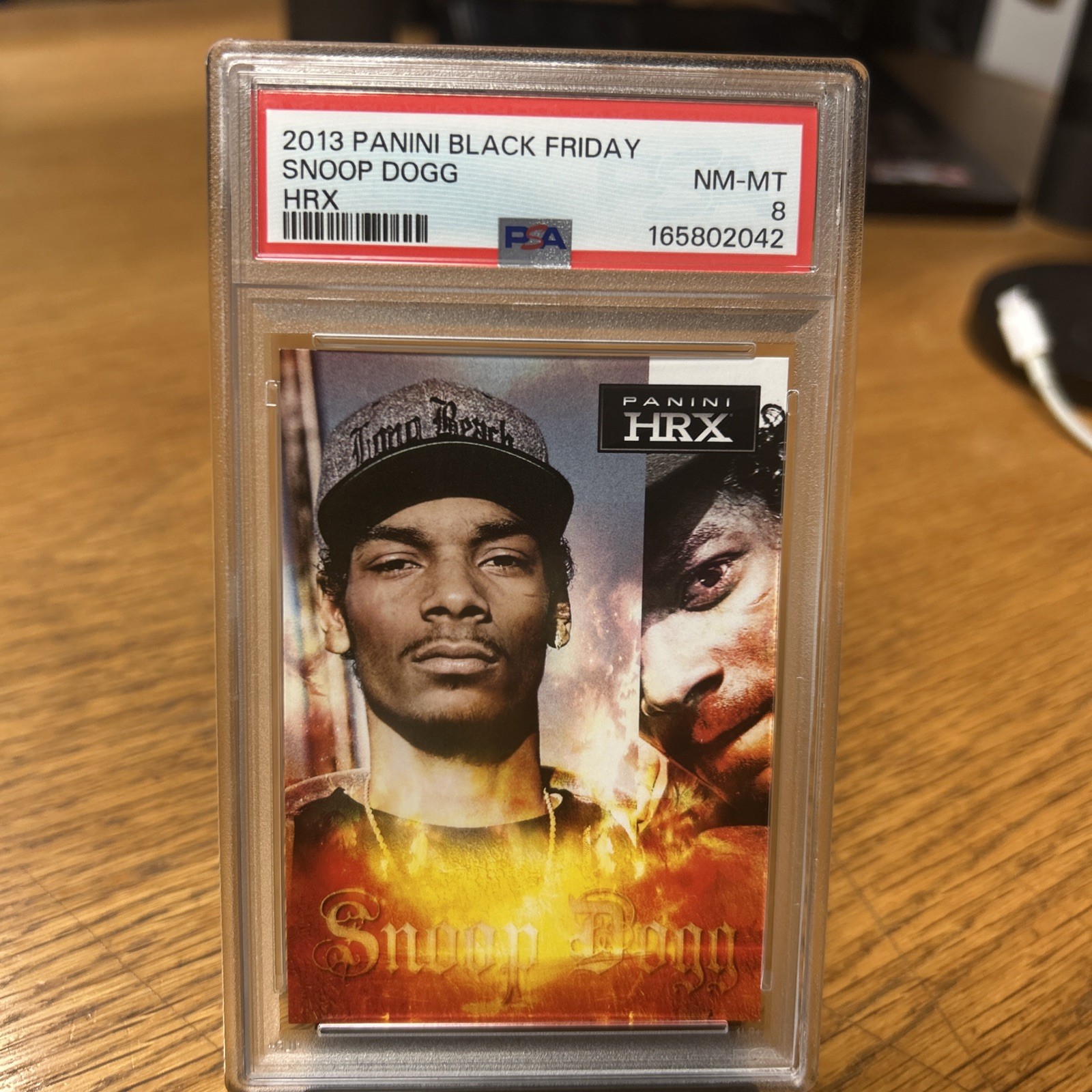 2013 Panini Black Friday Snoop Dogg HRX PSA 8