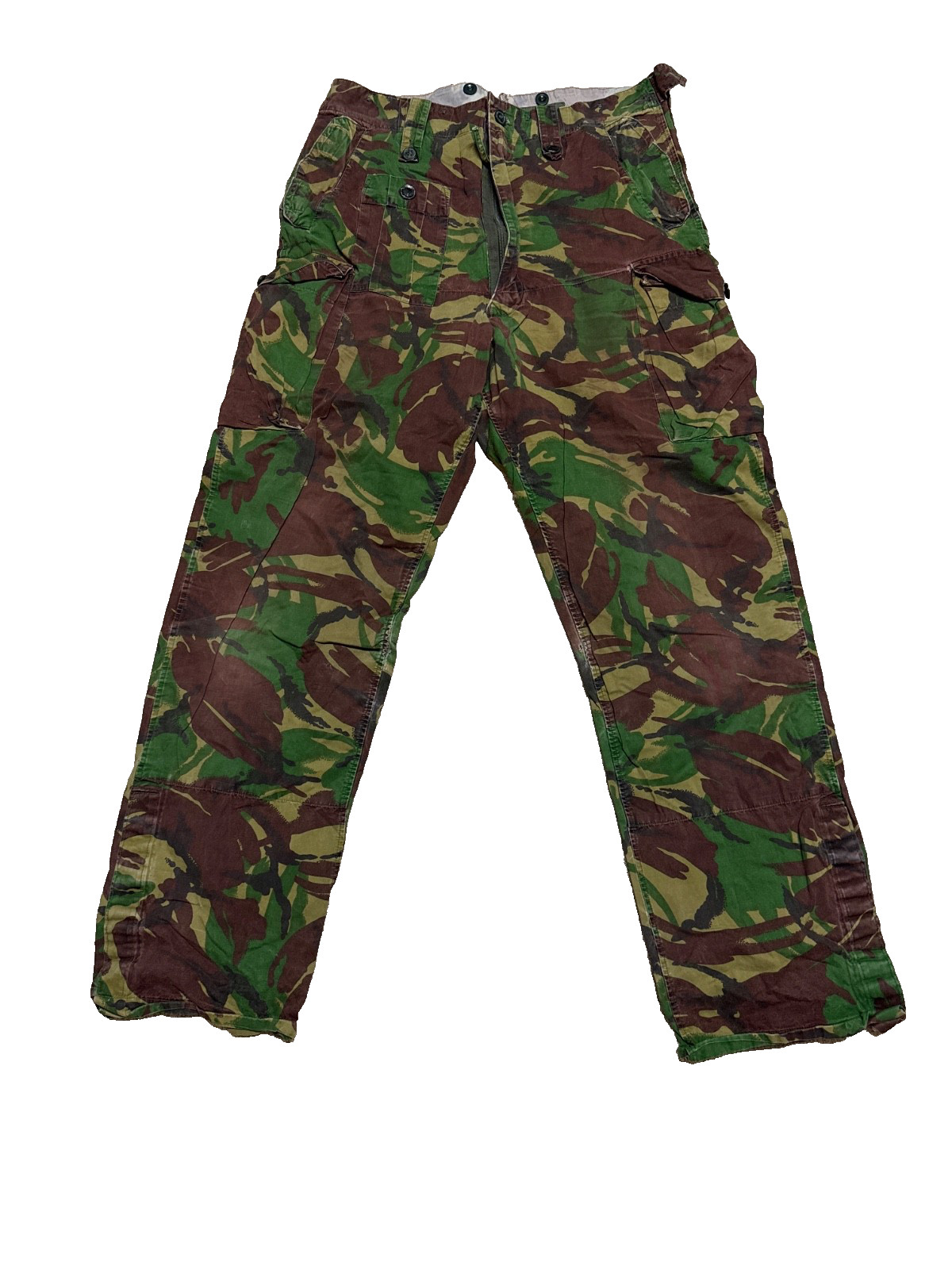 Vintage British Army DPM Combat Trousers 36W x 33L Woodland Camo Cargo Pants Vintage British Army DPM Combat Trousers 36W x 33L Woodland Camo Cargo Pants