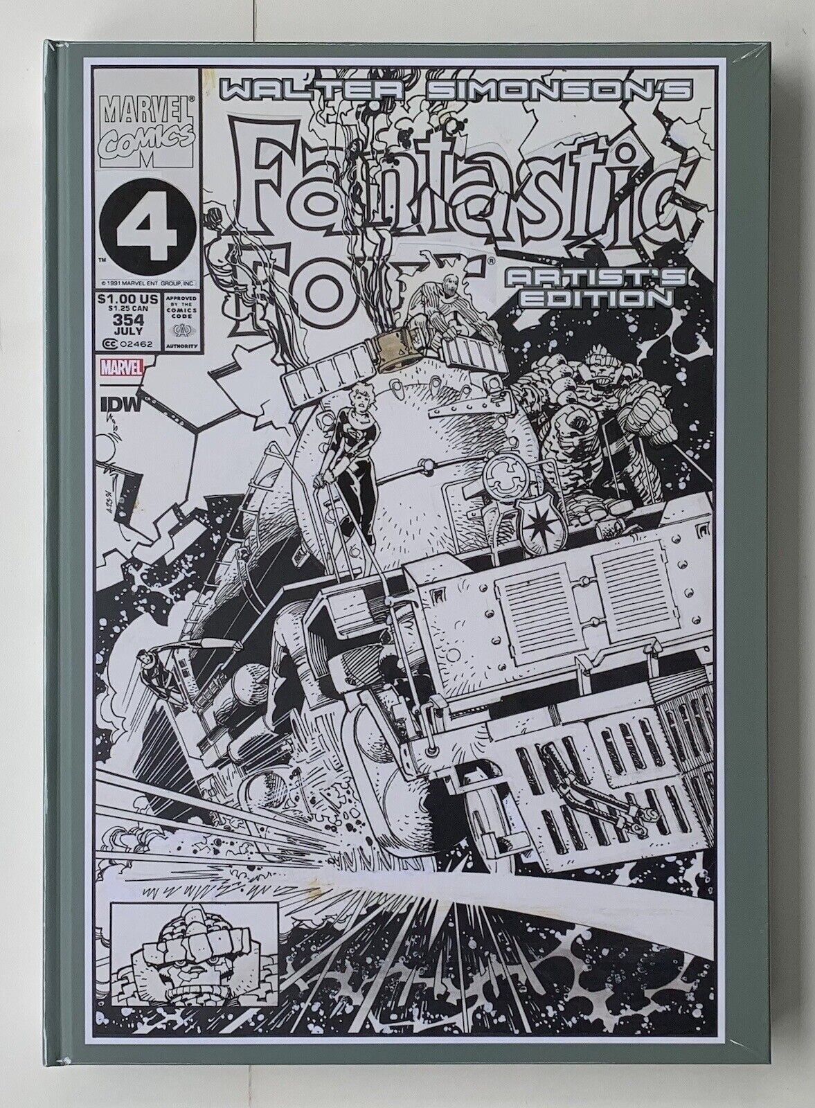Walter Simonson Fantastic Four Artist’s Edition Signed New Sealed HC Marvel IDW