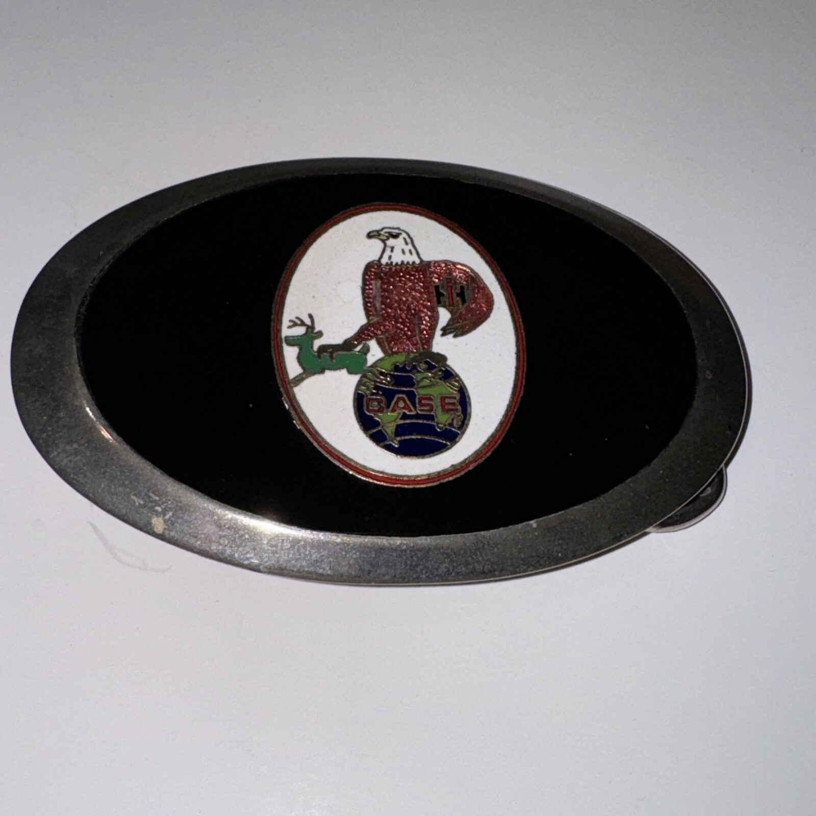 Vintage IH International Harvester Case Eagle Logo John Deere Belt Buckle Vintage IH International Harvester Case Eagle Logo John Deere Belt Buckle