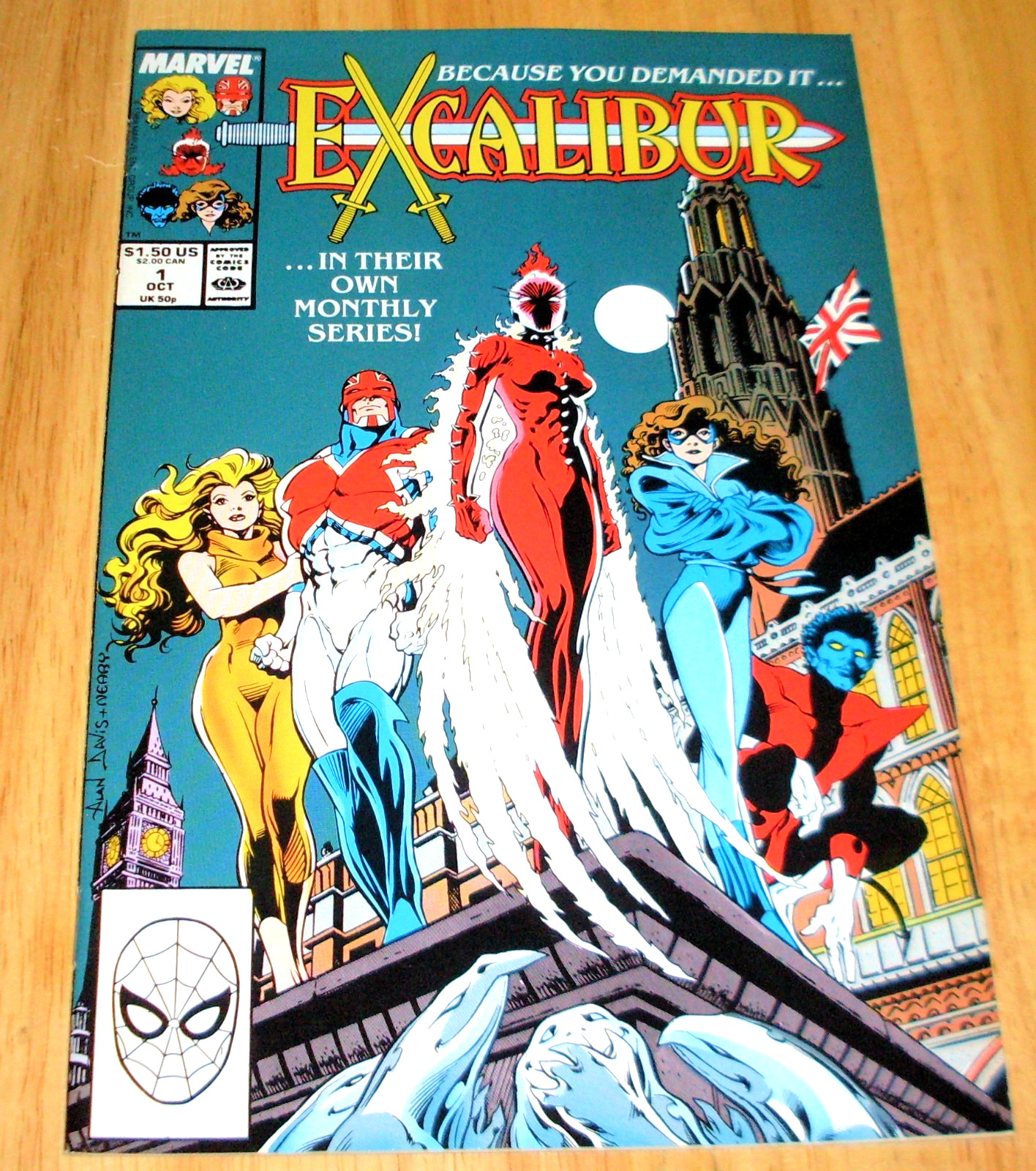 Excalibur 1 (7.0) 1st Print 1988 Marvel Comics - Flat Rate Shipping Excalibur 1 (7.0) 1st Print 1988 Marvel Comics - Flat Rate Shipping