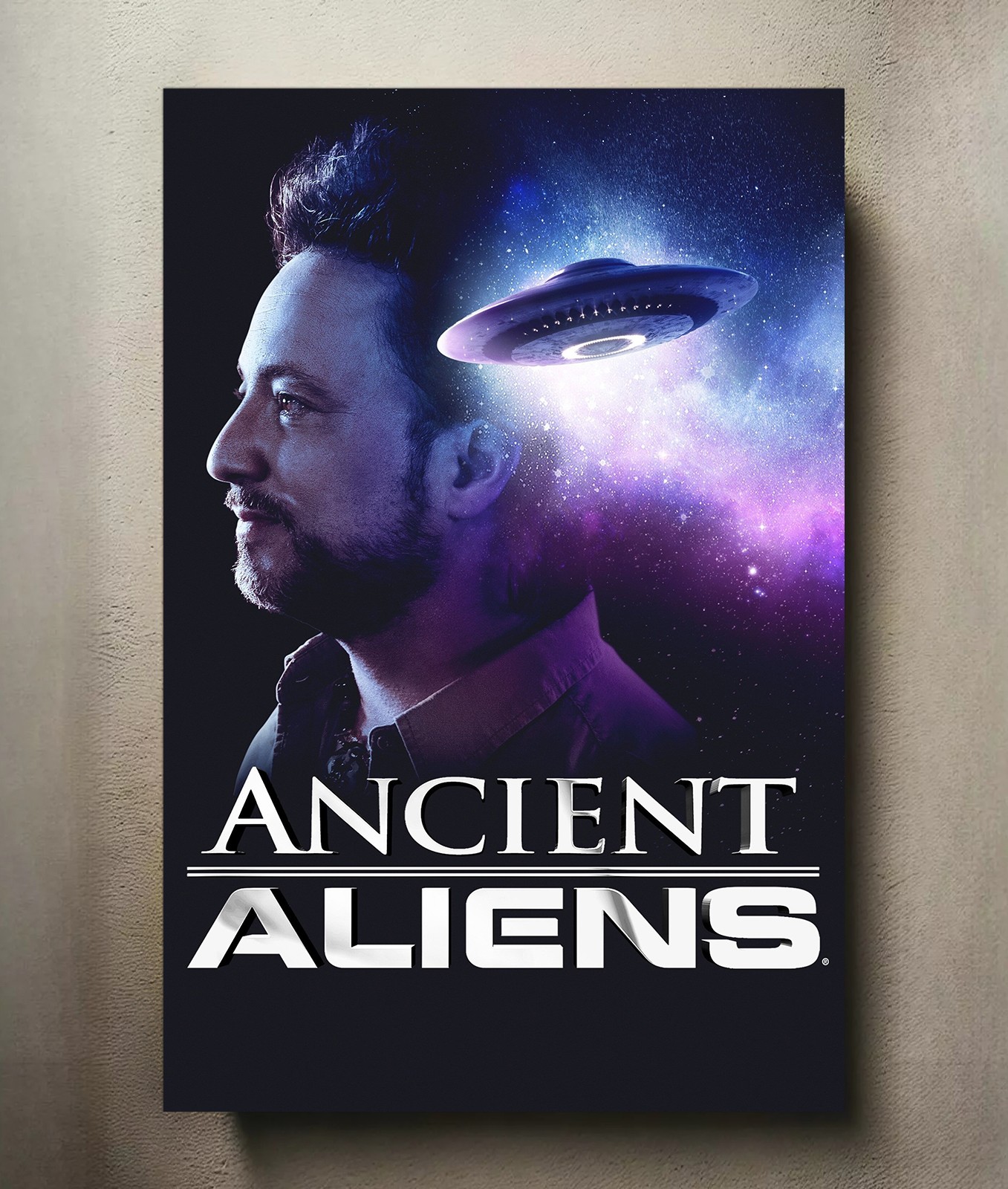 Ancient Aliens 8x12 Metal TV Show Poster Sign