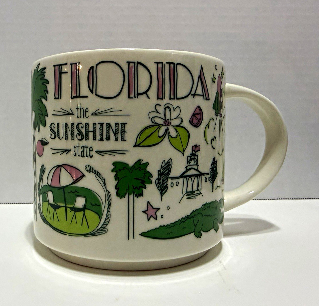 Starbucks Been There Series Florida Ceramic Mug Across the Globe