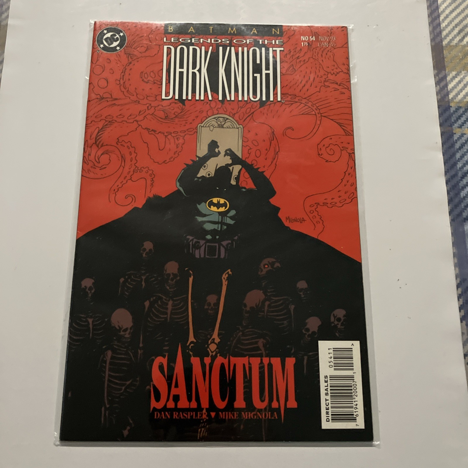 DC Comics Batman: Legends of the Dark Knight #54 Sanctum (1993) Mignola