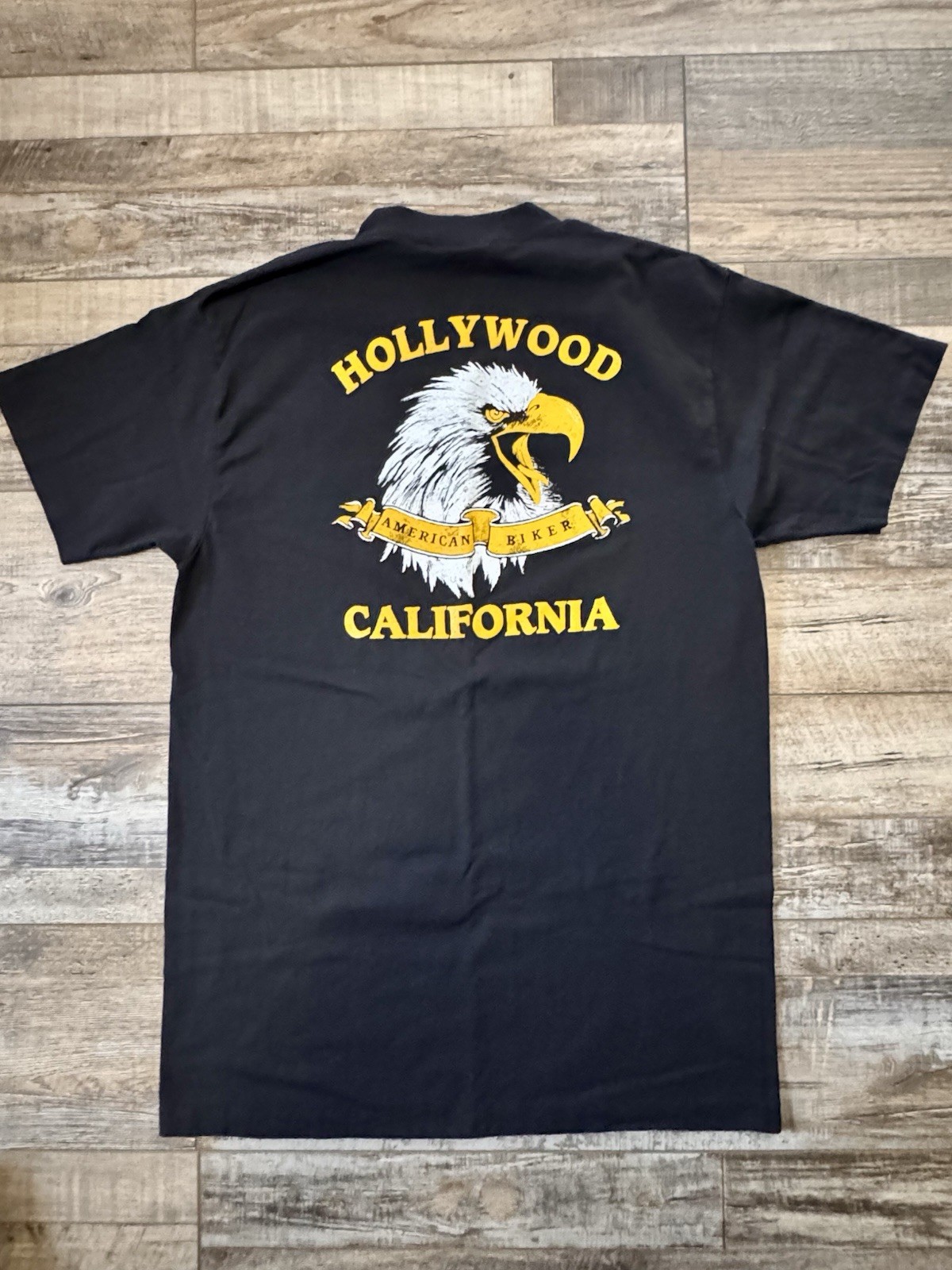 RARE 1991 HOLLYWOOD VINTAGE HARLEY-DAVIDSON T SHIRT "3D EMBLEM" RARE 1991 HOLLYWOOD VINTAGE HARLEY-DAVIDSON T SHIRT "3D EMBLEM"