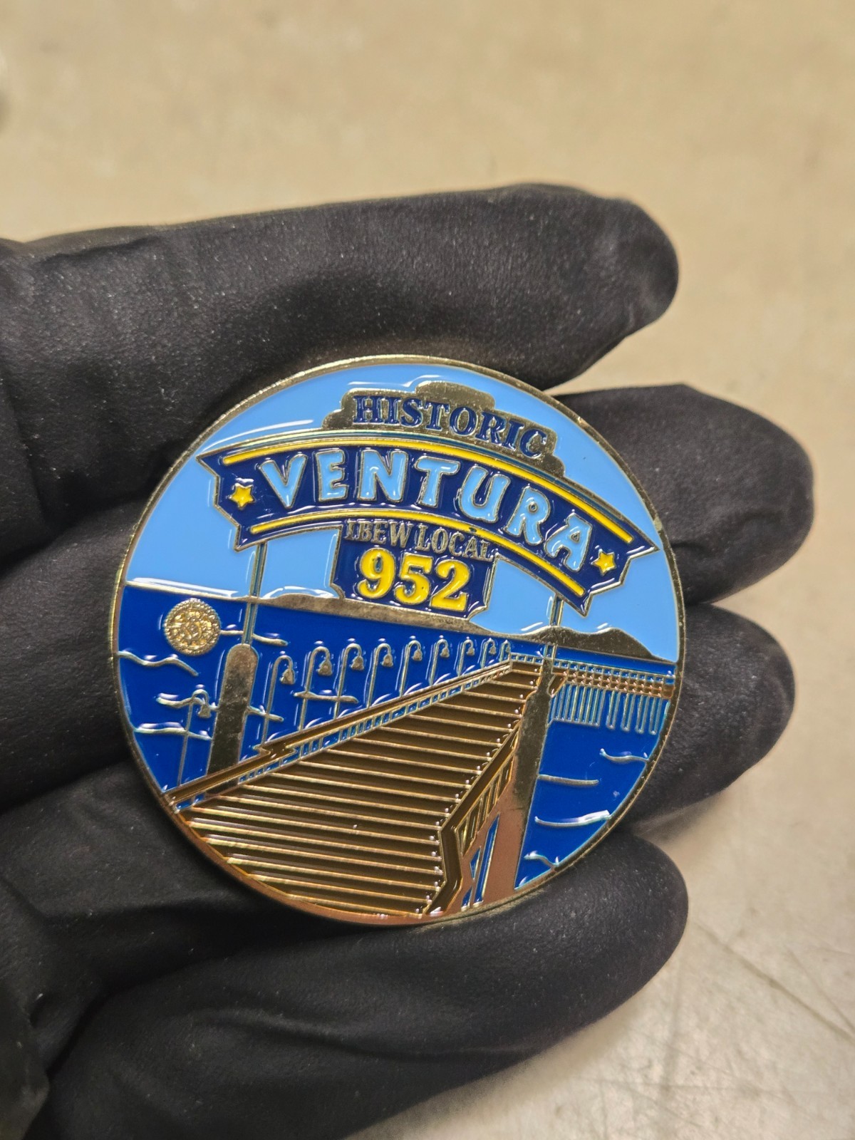 RARE Ibew Historic Ventura Local 952 Challenge CCoin RARE Ibew Historic Ventura Local 952 Challenge CCoin